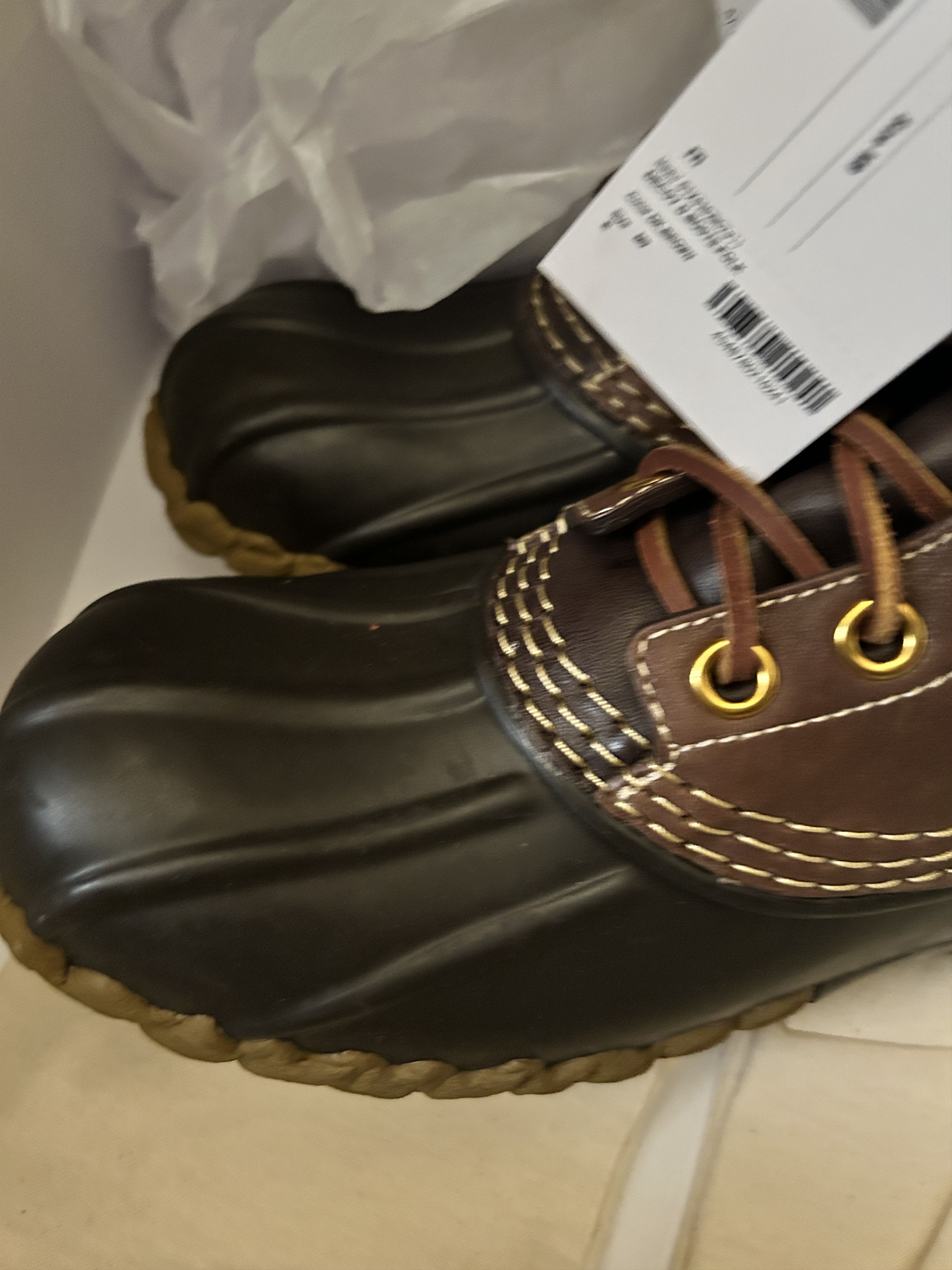 Visvim Decoy Duck Boot Folk Dark Brown size 9