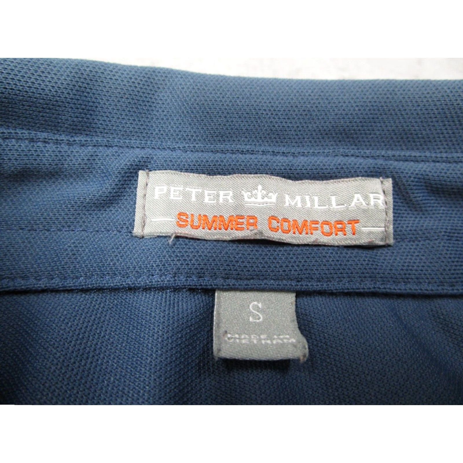 Peter Millar Peter Millar Summer Comfort Shirt Mens Small Blue Lakeside Golf Thursday Team Logo Embroidered Polo Size US S / EU 44-46 / 1 - 2 Thumbnail