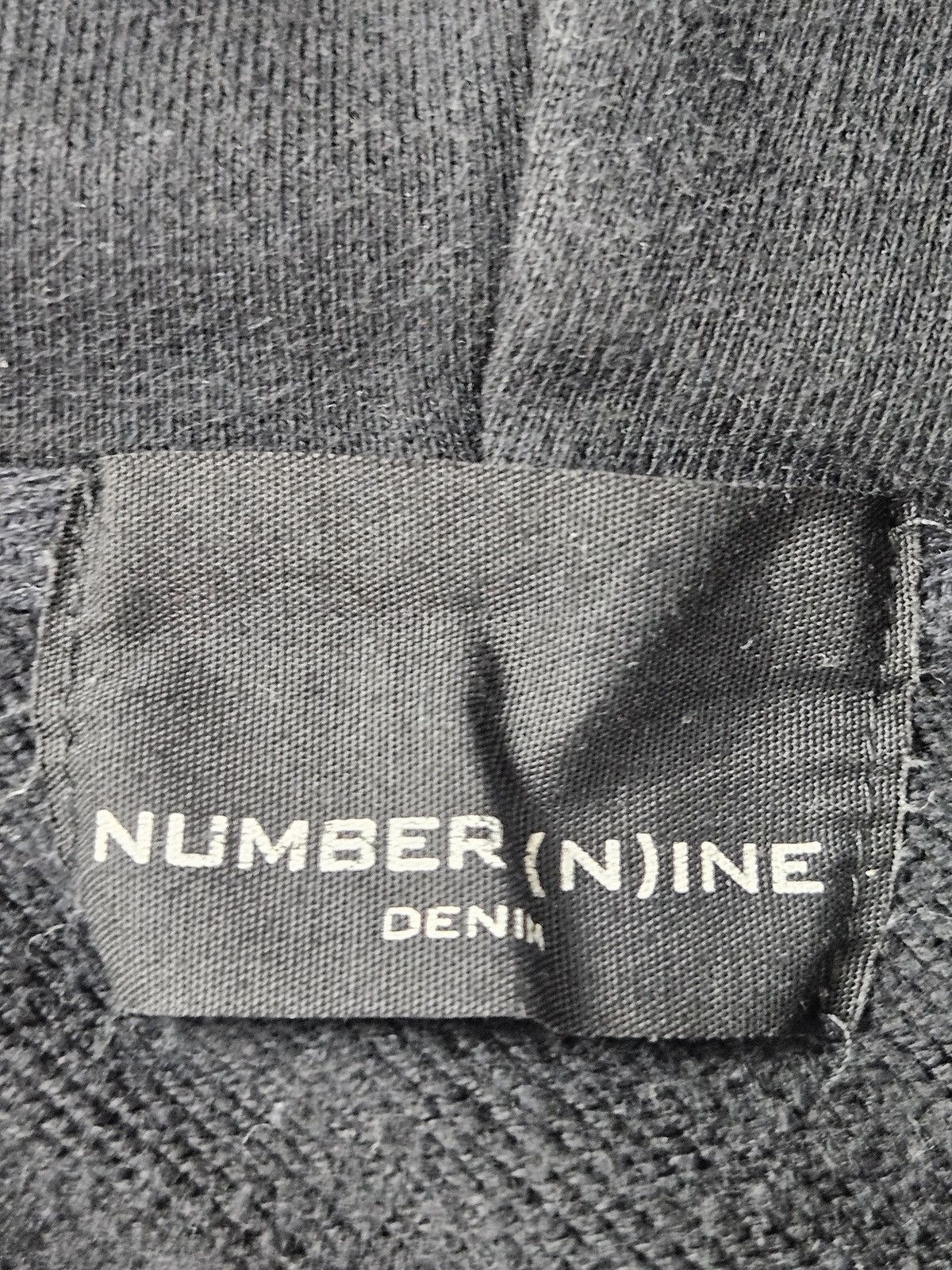 Japanese Brand Number (n)ine denim line hoodie sweater Size US L / EU 52-54 / 3 - 3 Thumbnail
