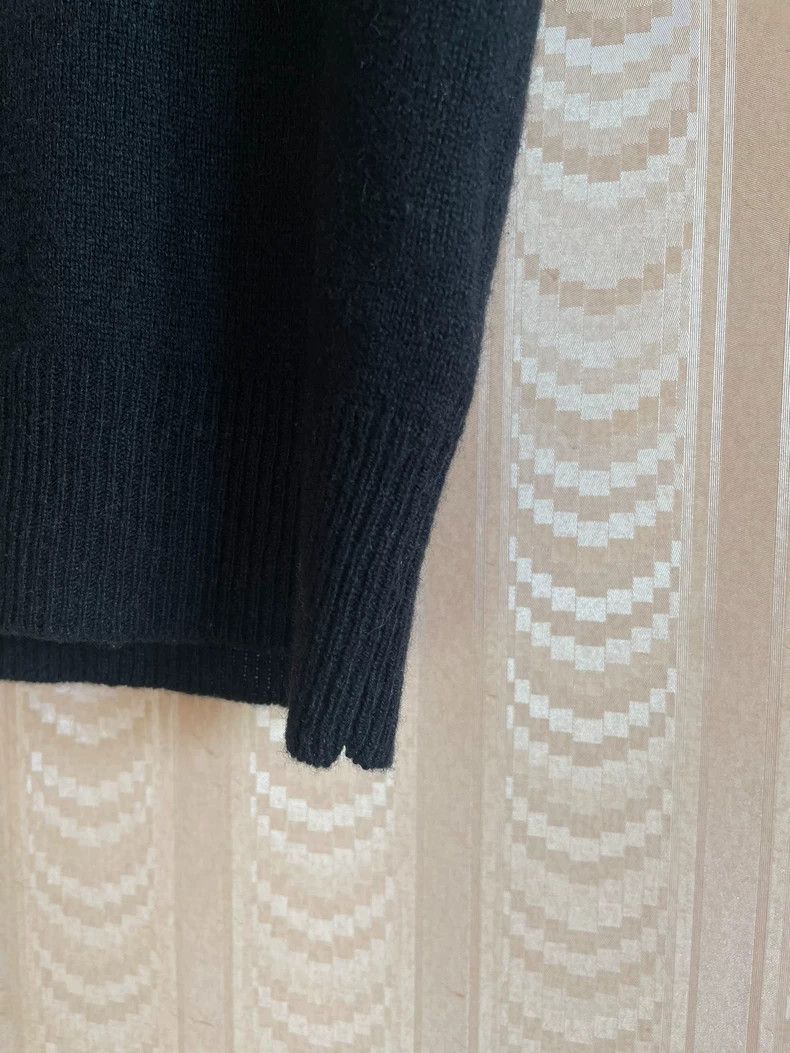 Y's Y's size os Black wool top with short sleeves Size US M / EU 48-50 / 2 - 5 Thumbnail