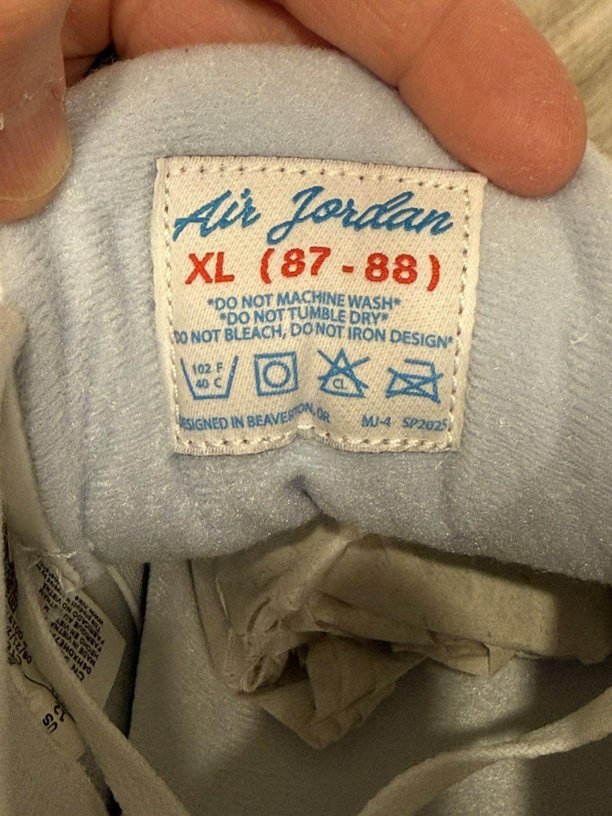 Jordan Brand Jordan 3 Retro Lucky Shorts White Hydrogen Blue Legend Sz 12 Size US 12 / EU 45 - 9 Thumbnail