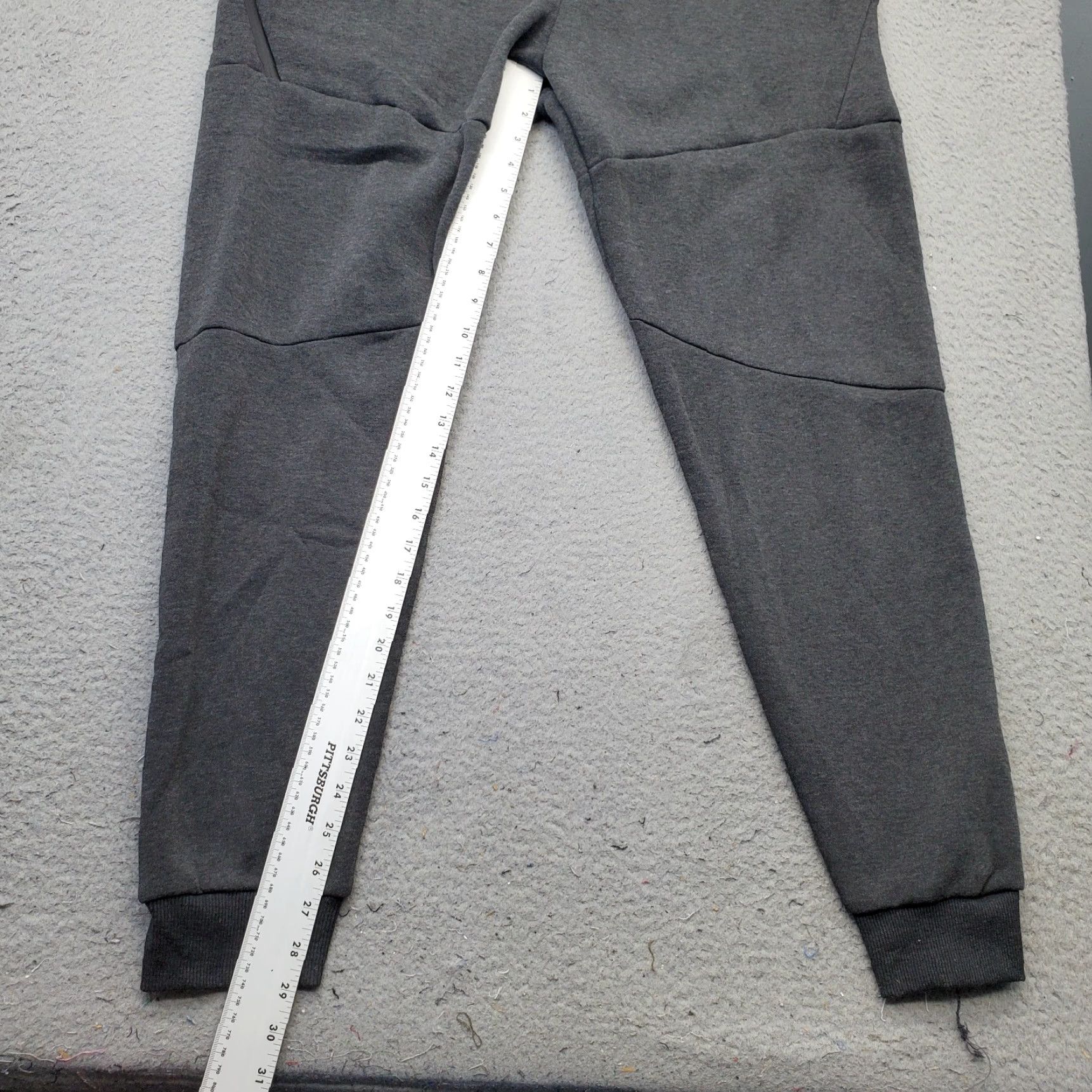 Vintage Ultra Performance Sweatpants Men 3X Charcoal Gray Tech Fleece Comfort Drawstring Regular Length Gray Sweatpants Men 3X Size US 39 - 5 Thumbnail