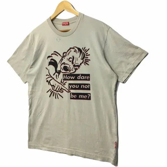 Barbara Kruger Barbara Kruger How Dare You Not Be Me Rebel Art Tee Shirt Size US XL / EU 56 / 4 - 4 Thumbnail