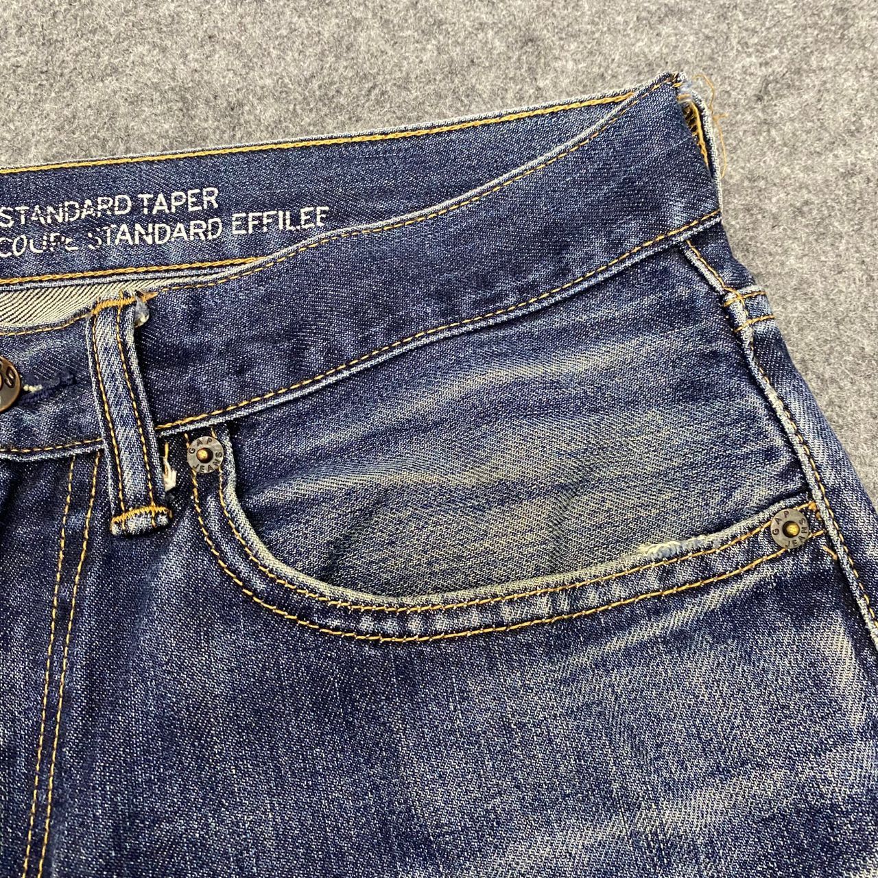 Gap 💥Best Offer💥Vintage Gap Selvegde Redline Distressed Denim Size US 34 / EU 50 - 13 Thumbnail