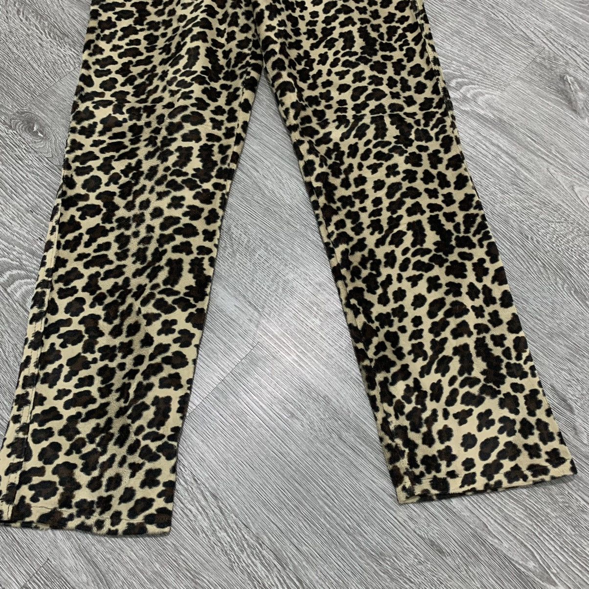 Beauty Beast Sexy Dynamite London Leopard Fleece Pant Size US 32 / EU 48 - 10 Thumbnail