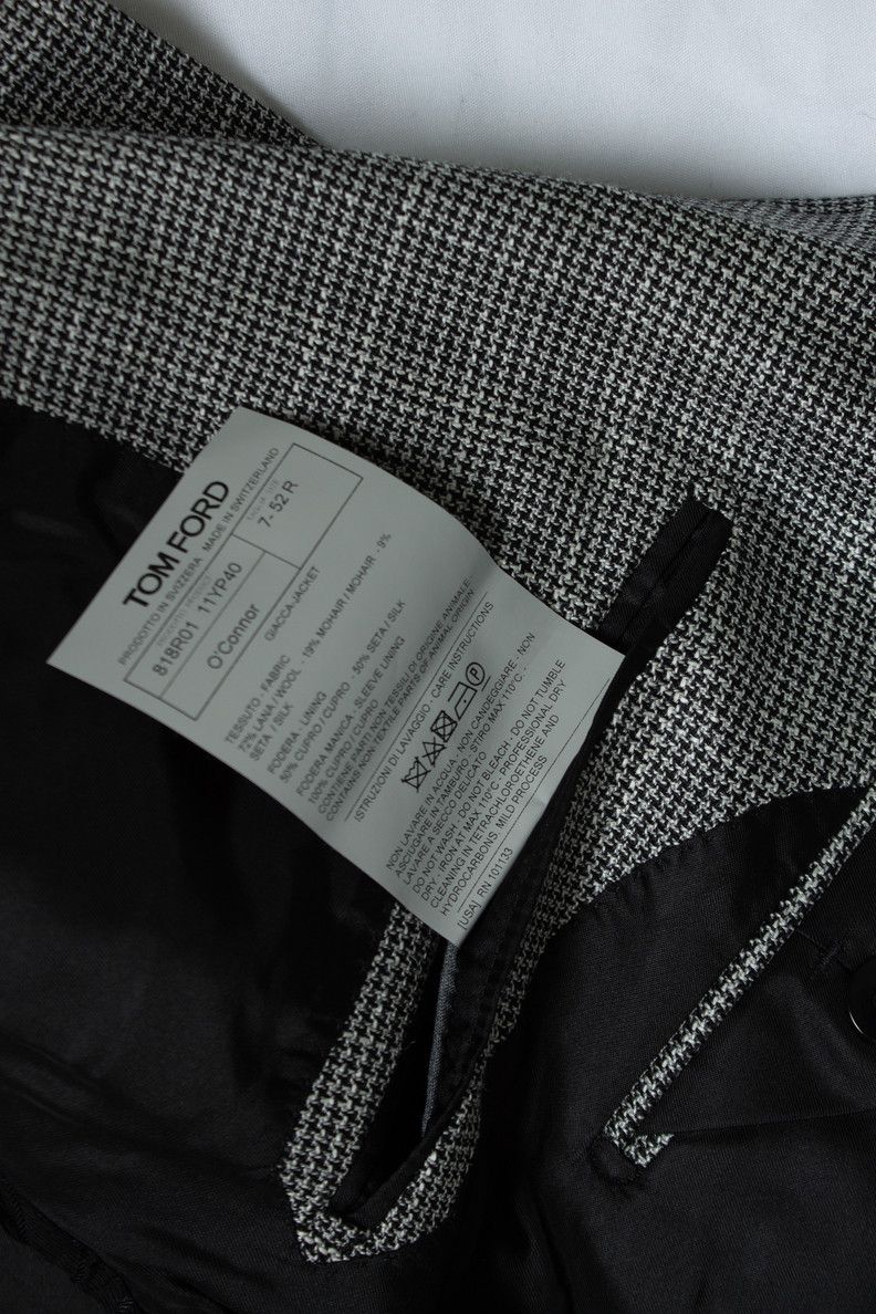 Tom Ford Tom Ford, Pied de poule O`Conner blazer Size 52R - 7 Thumbnail