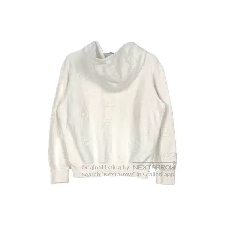 Chanel Chanel White letter logo towel material hooded sweatshirt Size M / US 6-8 / IT 42-44 - 4 Thumbnail