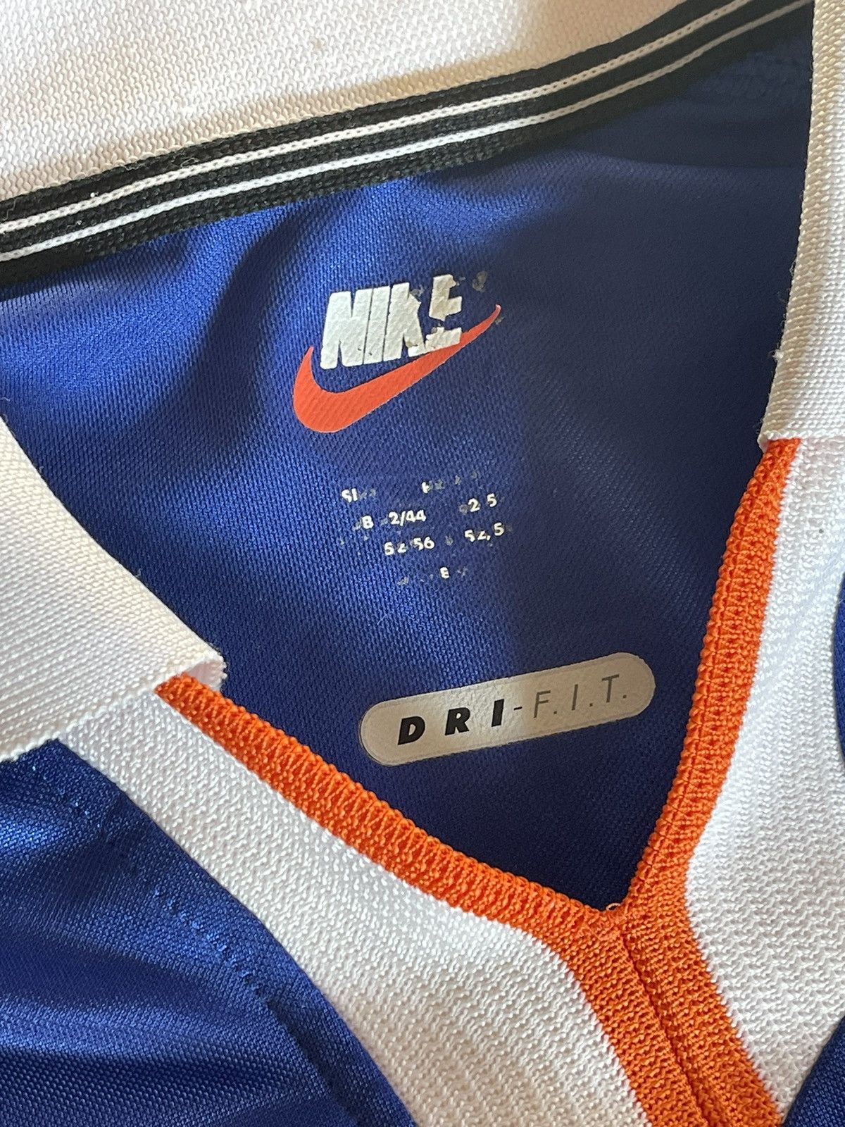 Nike 1999 Nike KNVB Netherland vintage soccer jersey Size US L / EU 52-54 / 3 - 9 Thumbnail