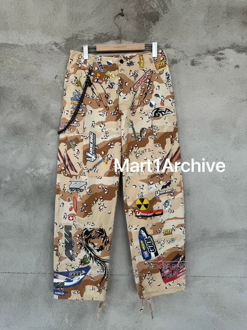 Vetements Vetements transformer camo pants | Grailed