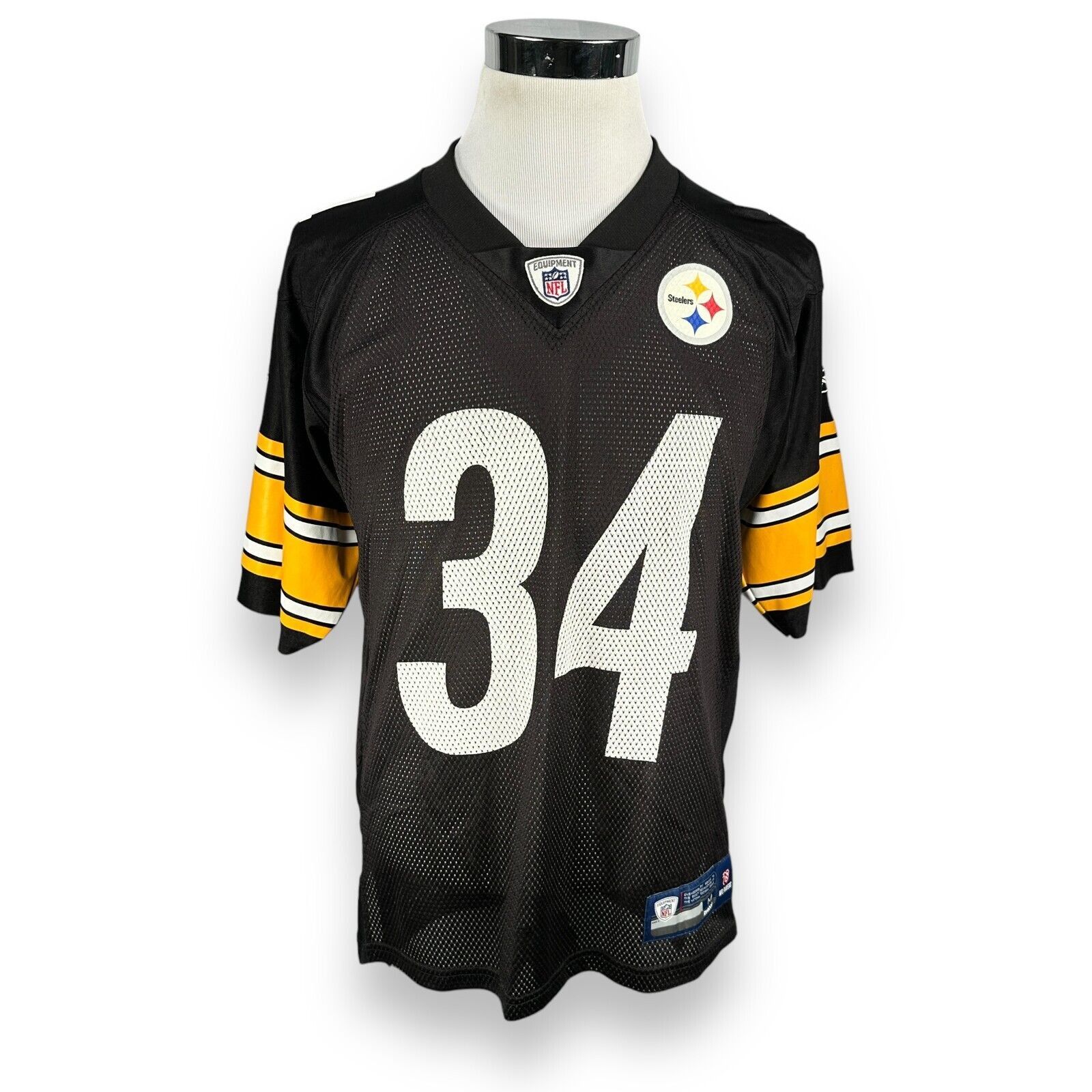 Reebok Pittsburgh Steelers Rashard Mendenhall #34 Jersey Men’s M Size US M / EU 48-50 / 2 - 1 Thumbnail