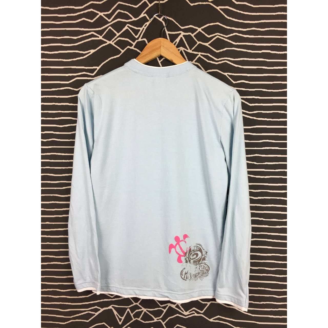 Vintage Piko Hawaiian Longboard Wear Longsleeve Tee Youth LL Size US S / EU 44-46 / 1 - 7 Thumbnail