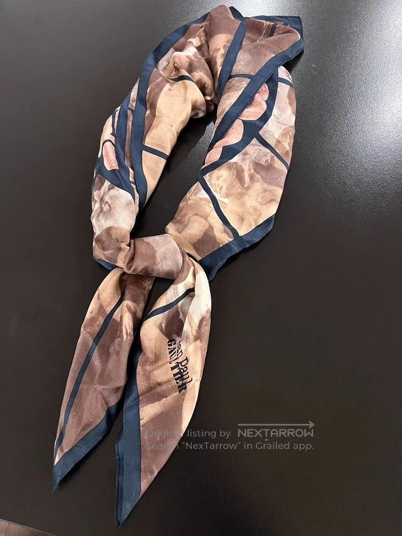 Jean Paul Gaultier Jean Paul Gaultier Silk Church Print Scarf. Size ONE SIZE - 2 Thumbnail