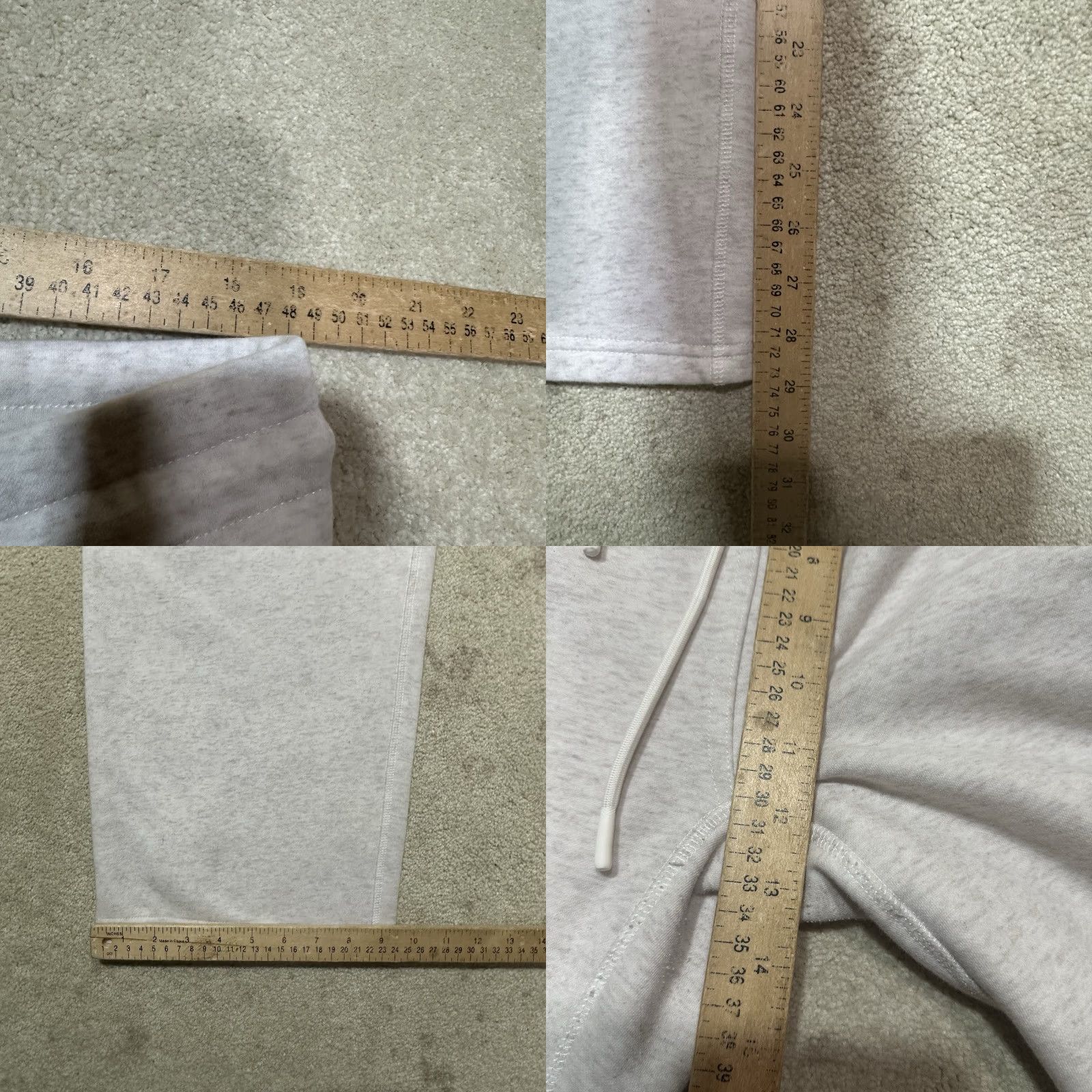 Fabletics Fabletics Sweat Pants Mens 2XL XXL Beige Wide Leg Running Athleisure Pants Casual Activewear Size US 39 - 8 Thumbnail