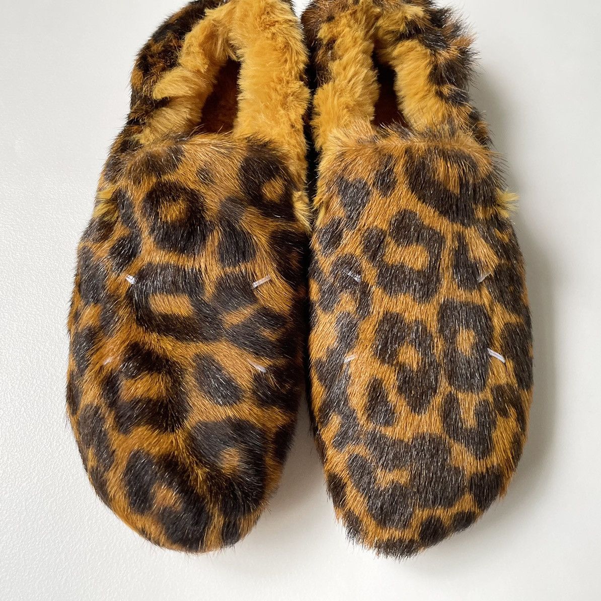 Maison Margiela ‘Cheetah Print’ Pony Hair Ballet Flats Size US 6 / IT 36 - 7 Thumbnail