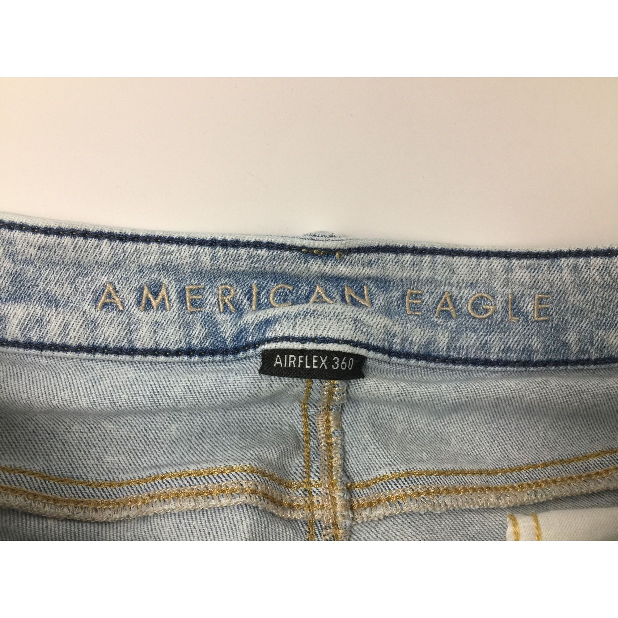 American Eagle Outfitters Mens American Eagle Airflex 360 Slim Blue Jeans Size 32x30 Size US 32 / EU 48 - 8 Thumbnail