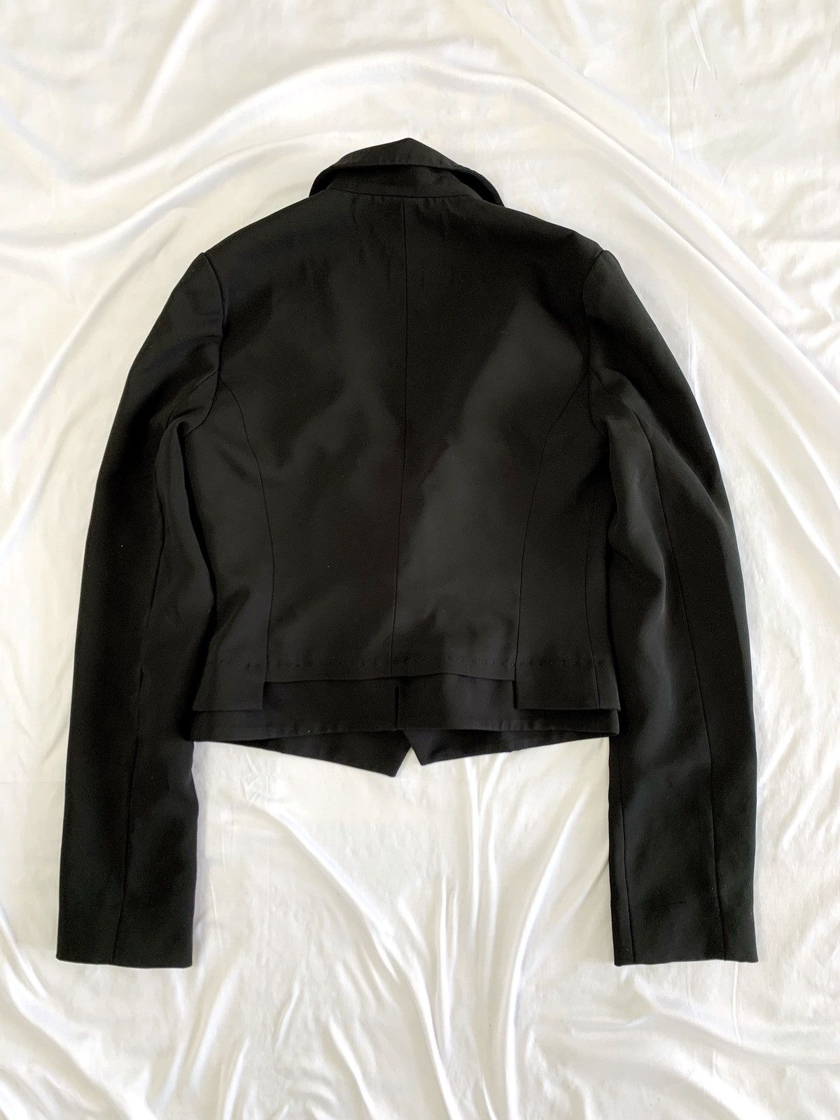 Sisley Sisley crop blazer with yohji yamamoto cut & sew style Size XS / US 0-2 / IT 36-38 - 8 Thumbnail