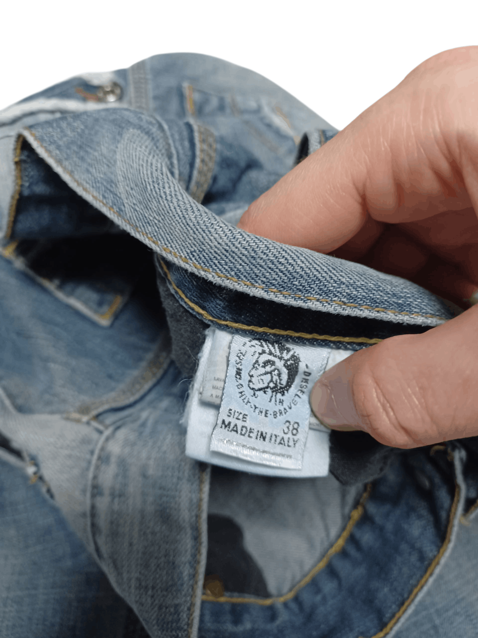 Diesel DIESEL VINTAGE LUXURY MADE IN ITALY JEANS DENIM Size US 38 / EU 54 - 4 Thumbnail