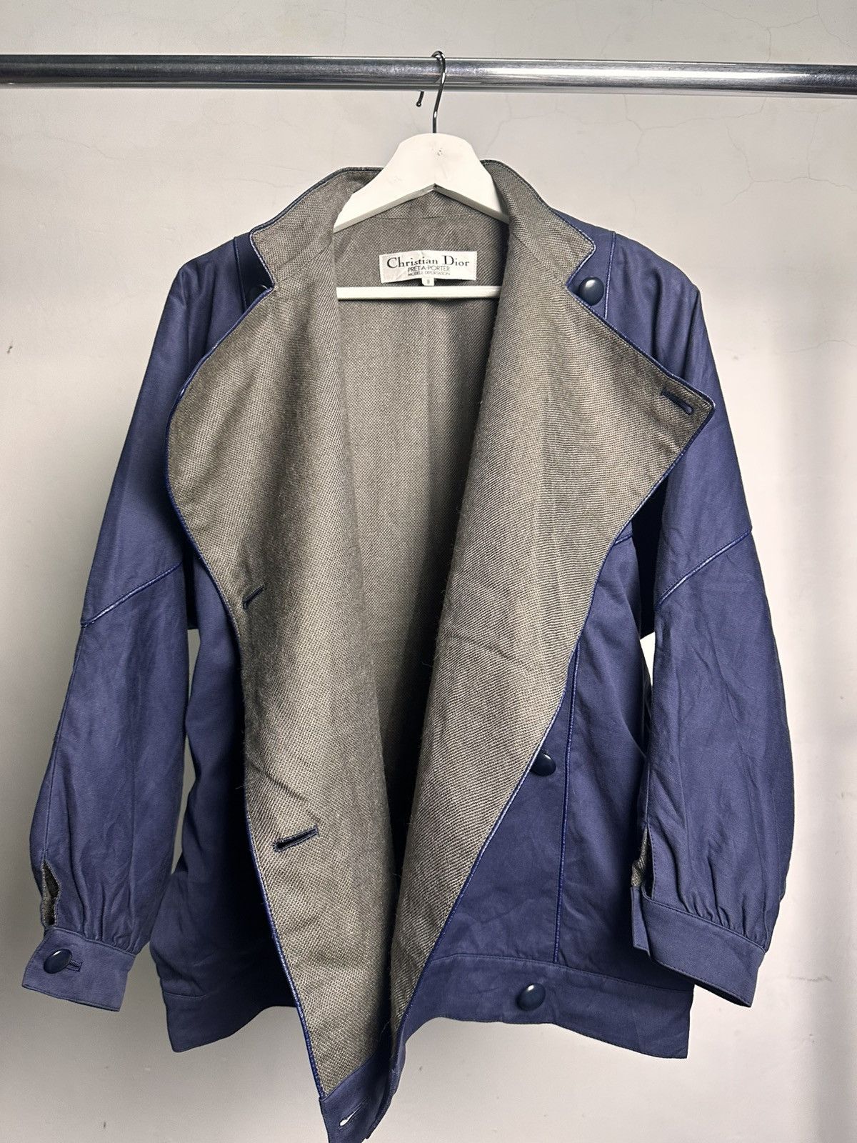 Dior 80’s Napoleon Jacket by Christian Dior Prêt-à-Porter Size US M / EU 48-50 / 2 - 14 Thumbnail