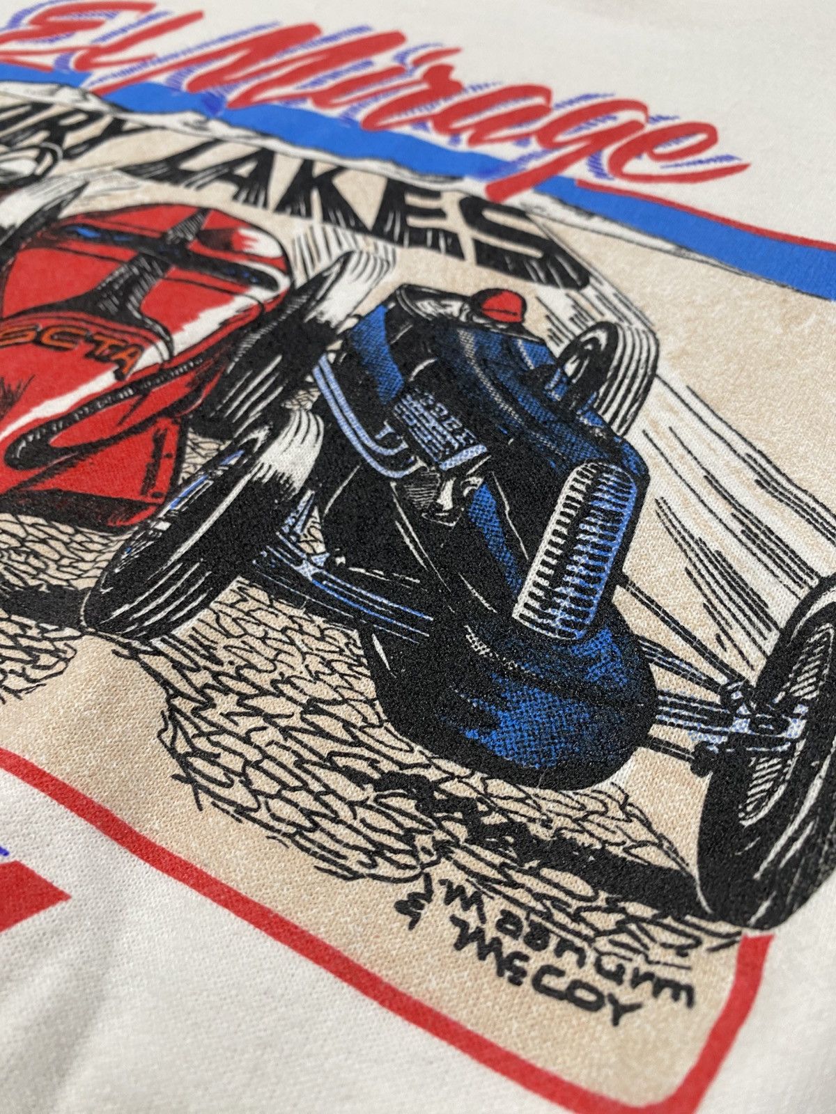 Fox Racing Rare Vintage 1991 Hot Rod El Mirage Dry Lakes Crewneck Size US L / EU 52-54 / 3 - 4 Thumbnail