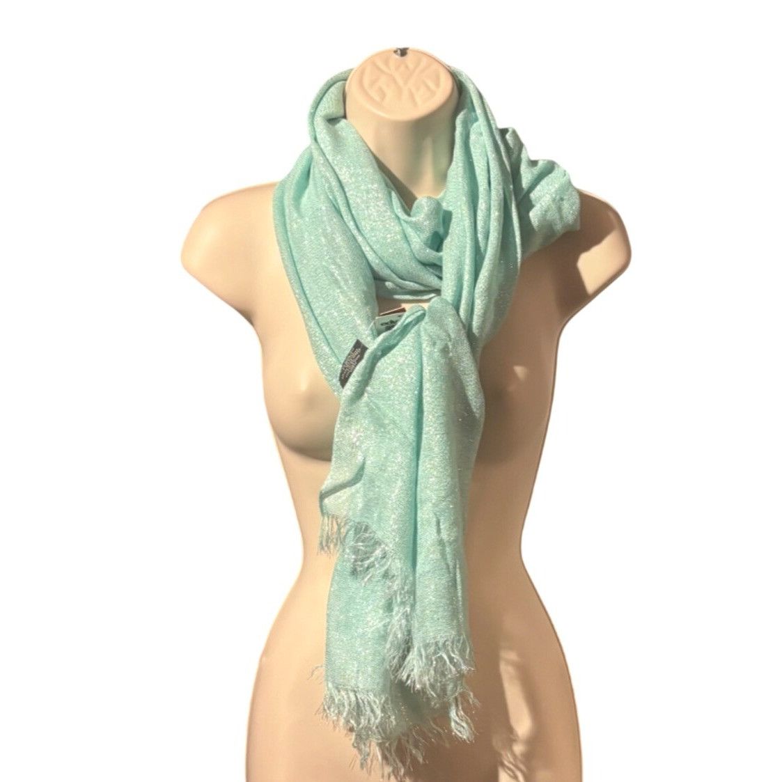 Other Style&Co Women’s evening Wrap/ Scarf, Metallic Shimmer Soft Size ONE SIZE - 2 Thumbnail