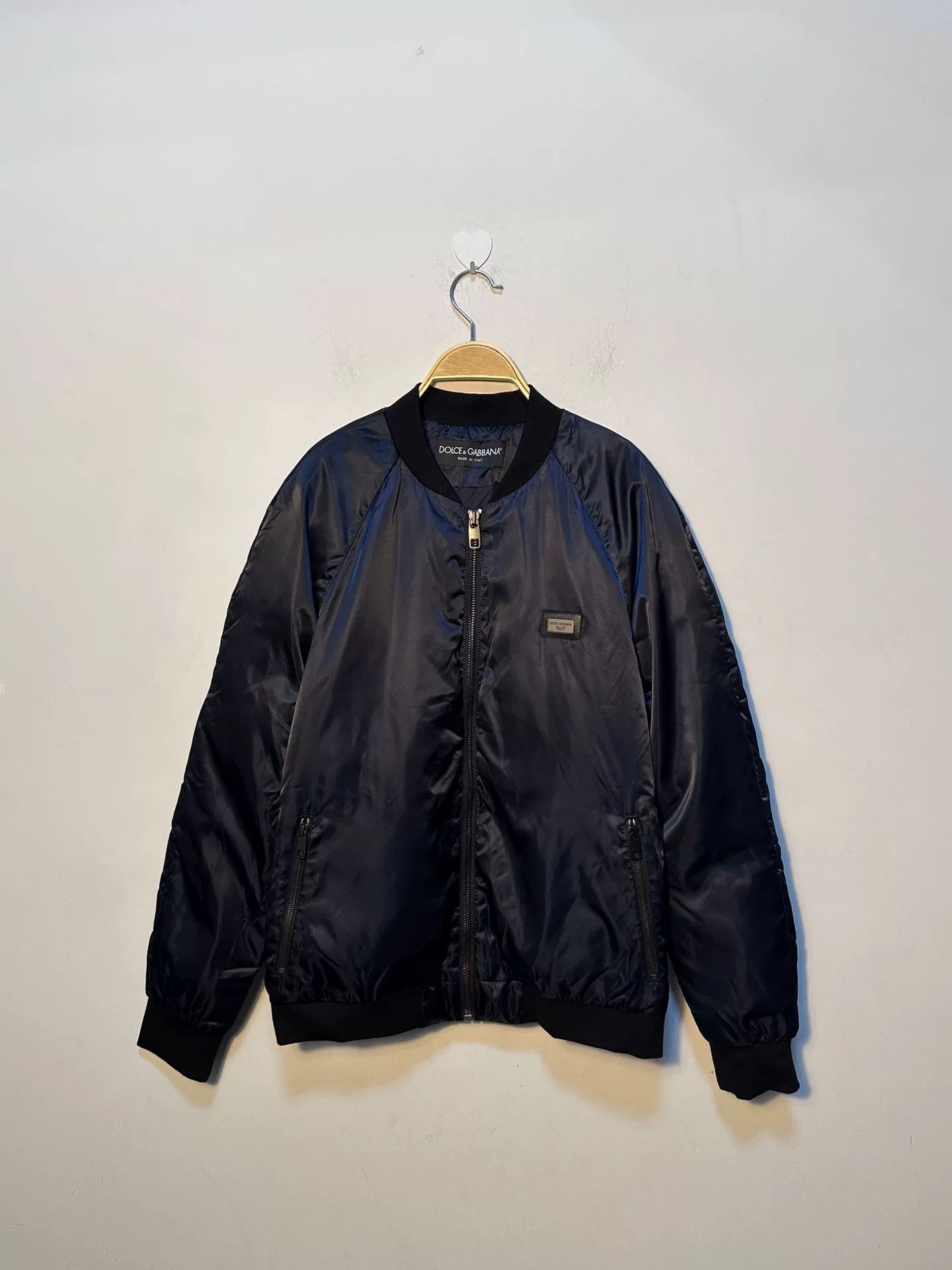 Other Dark Blue Dolce & Gabbana Men's Jacket Size US M / EU 48-50 / 2 - 1 Thumbnail