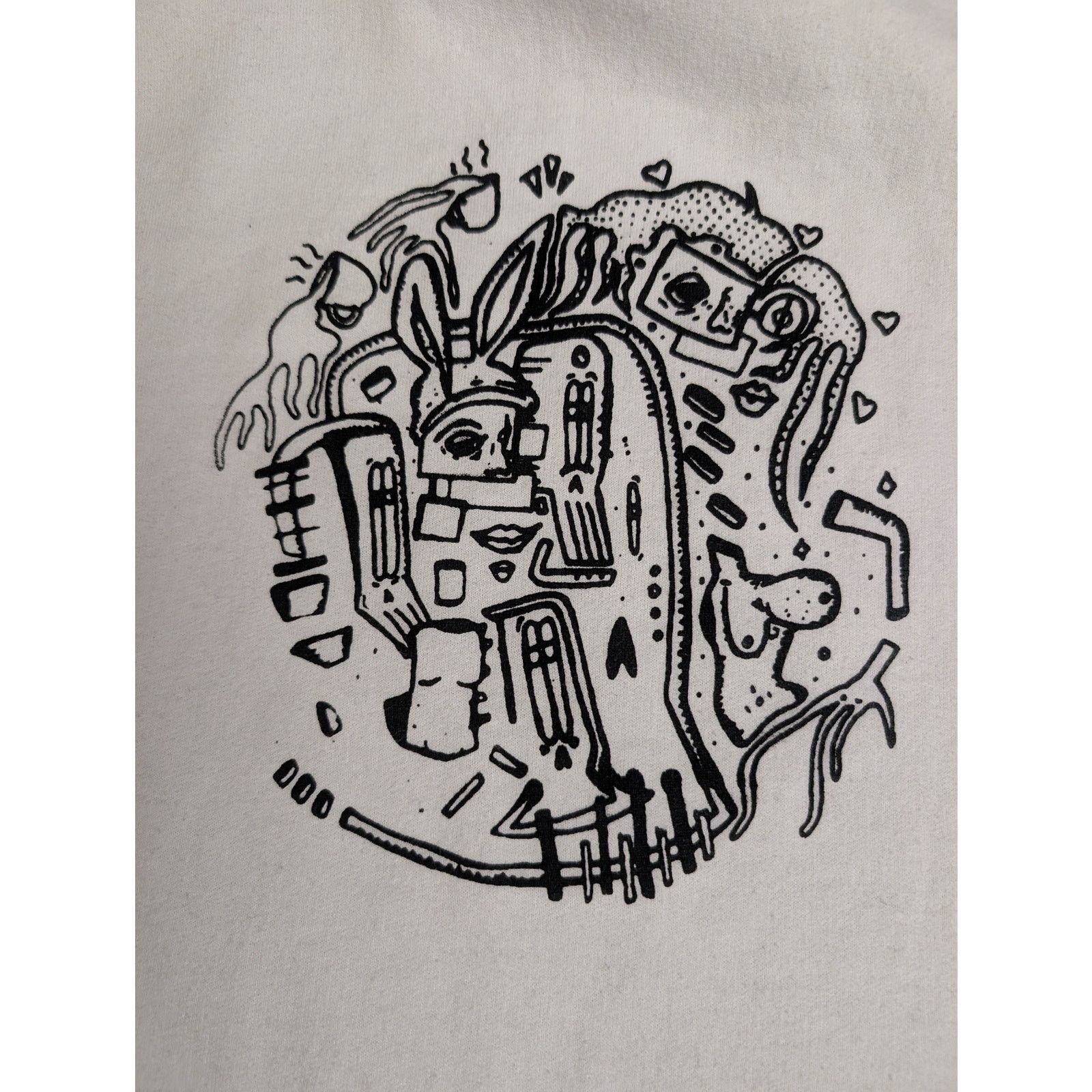Kodone KODONE x DEATHAT5 Hoodie 1/1 XL 24x29 Size US XL / EU 56 / 4 - 8 Thumbnail