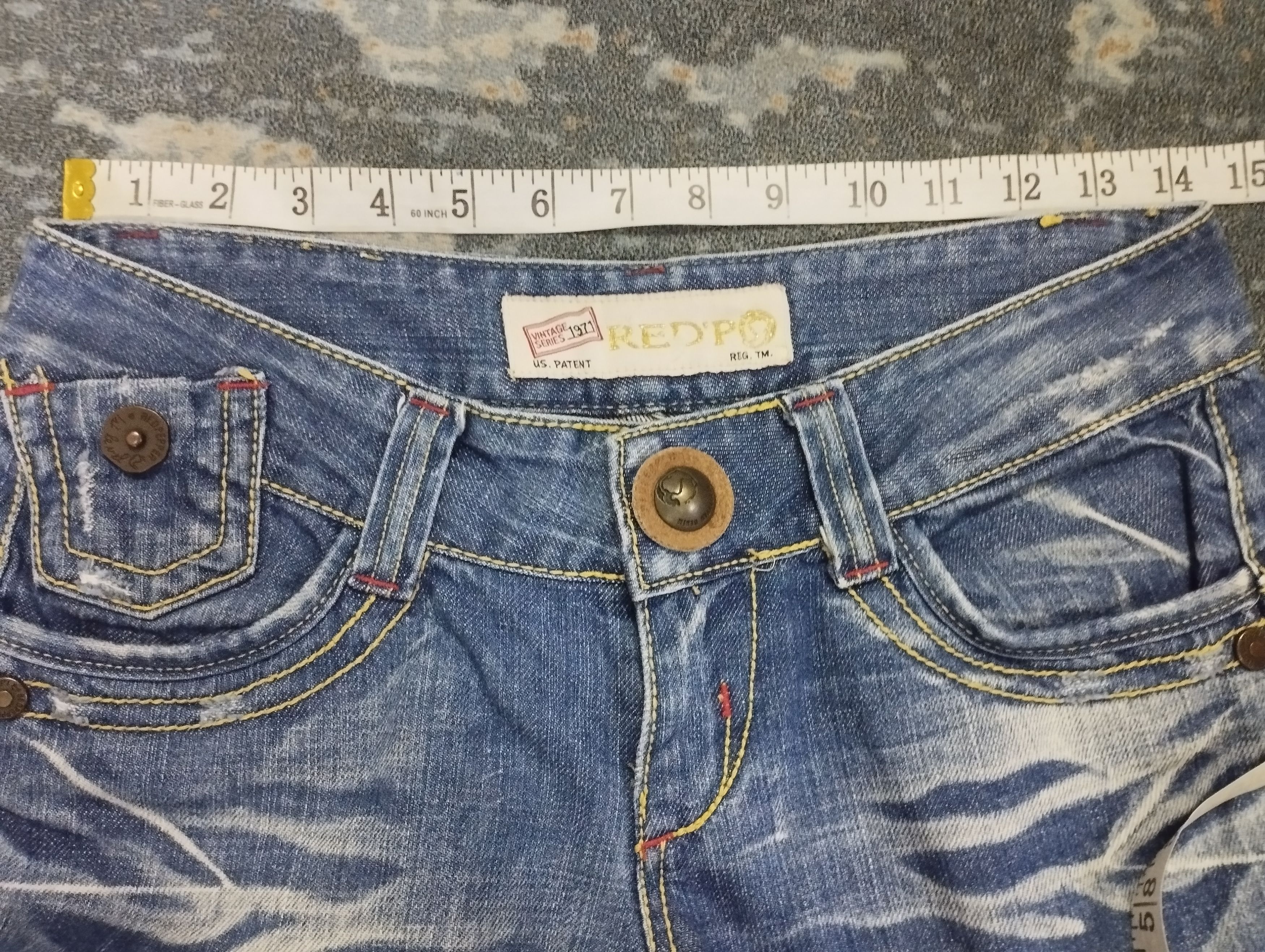 Tornado Mart Super Flare Jeans Japan Redpepper Bellbottom Bootcut Jeans Size US 27 - 7 Thumbnail