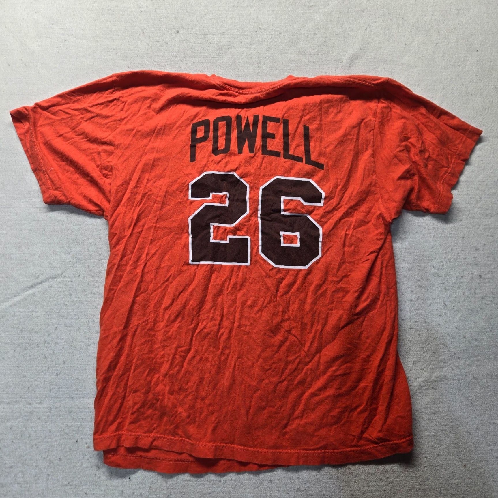 Gildan Powell Orioles Orange Short Sleeve T-Shirt Men XL Shirt Adult Size XL Orange Baltimore 80s Shirt Womens Mens Girls Size US XL / EU 56 / 4 - 6 Thumbnail