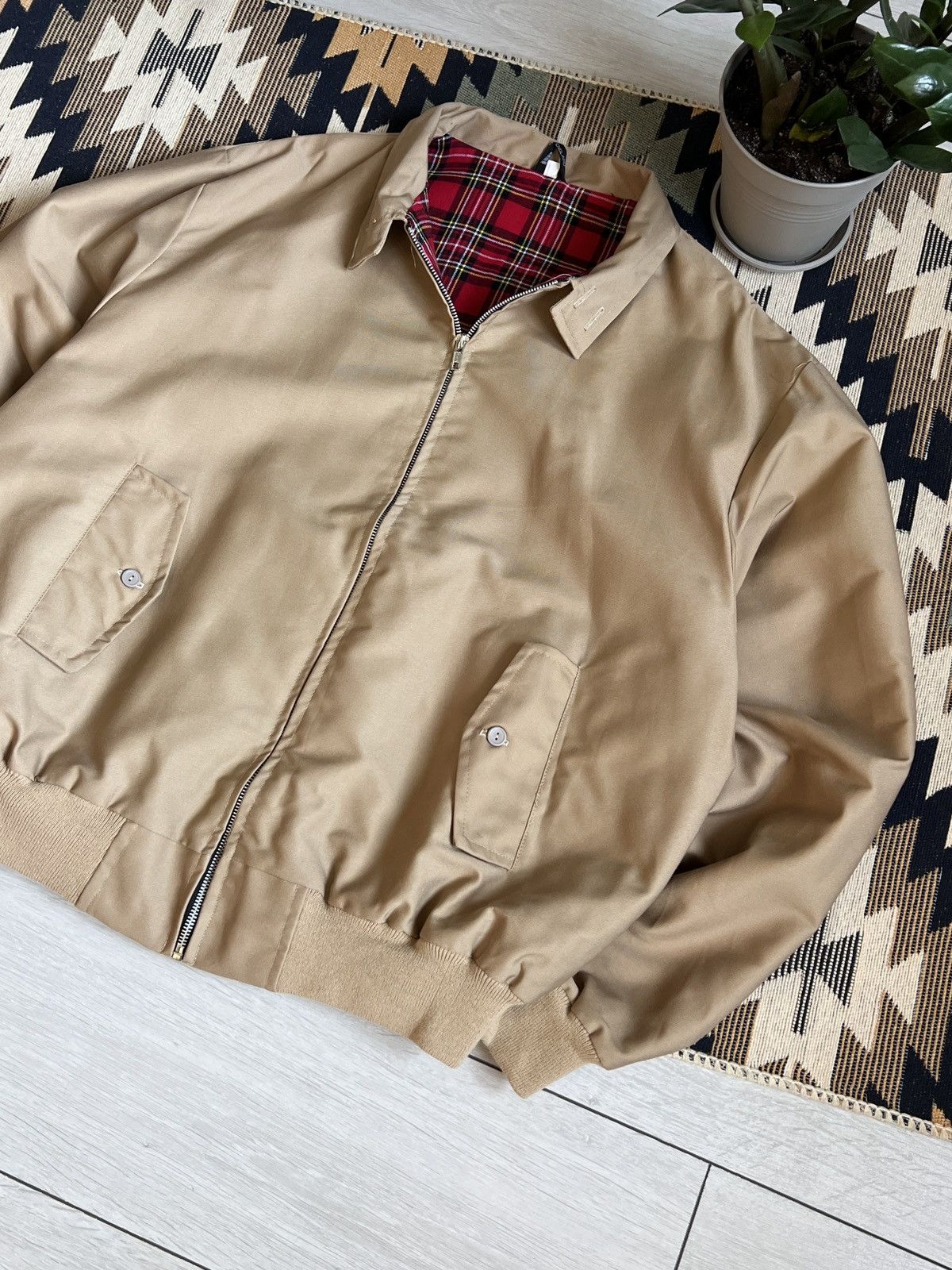 Vintage Vintage England Harrington Style Jacket Size US XXL / EU 58 / 5 - 3 Thumbnail
