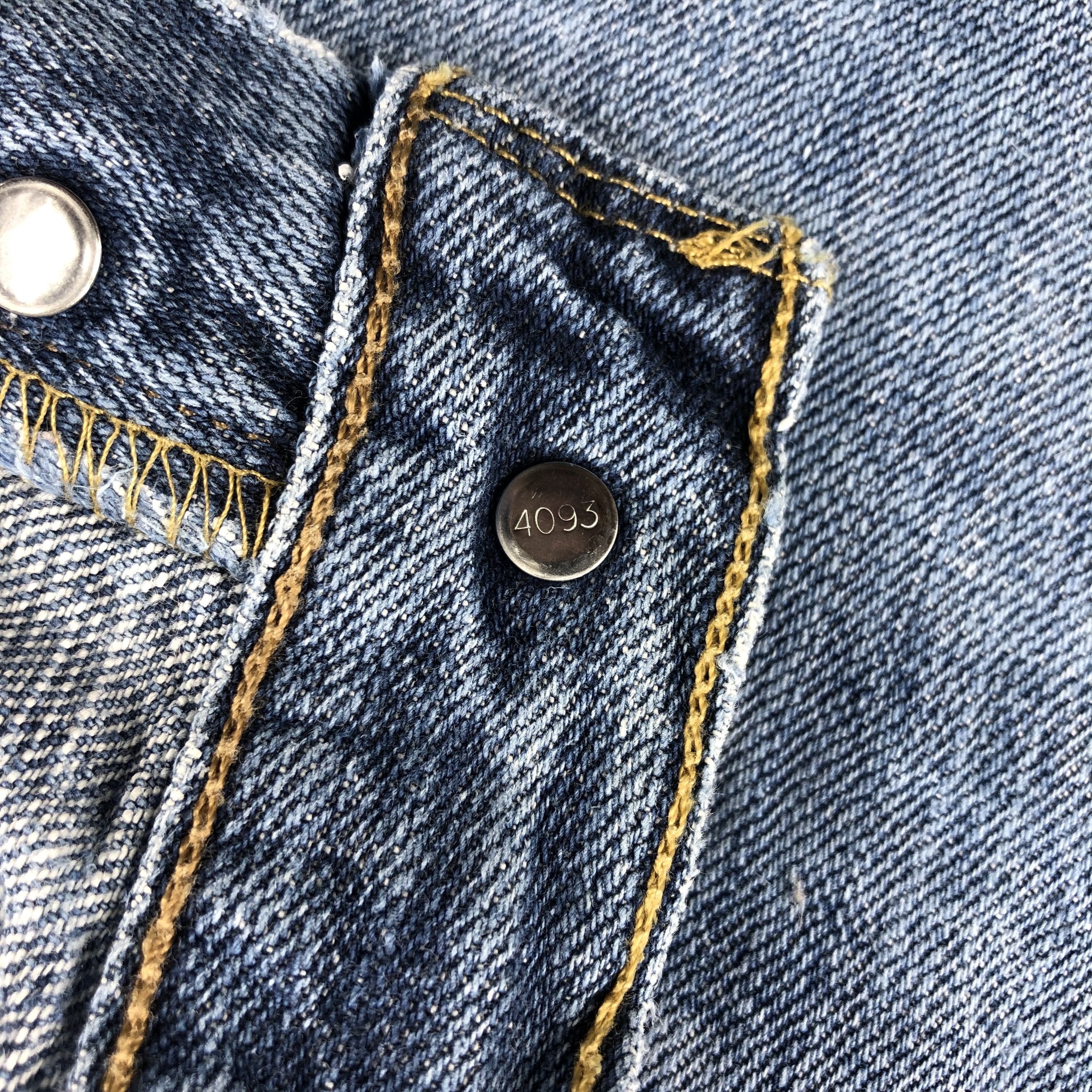 Levi's Vintage Blue Wash Levis 501 Jeans-J2208 Size US 33 - 15 Thumbnail