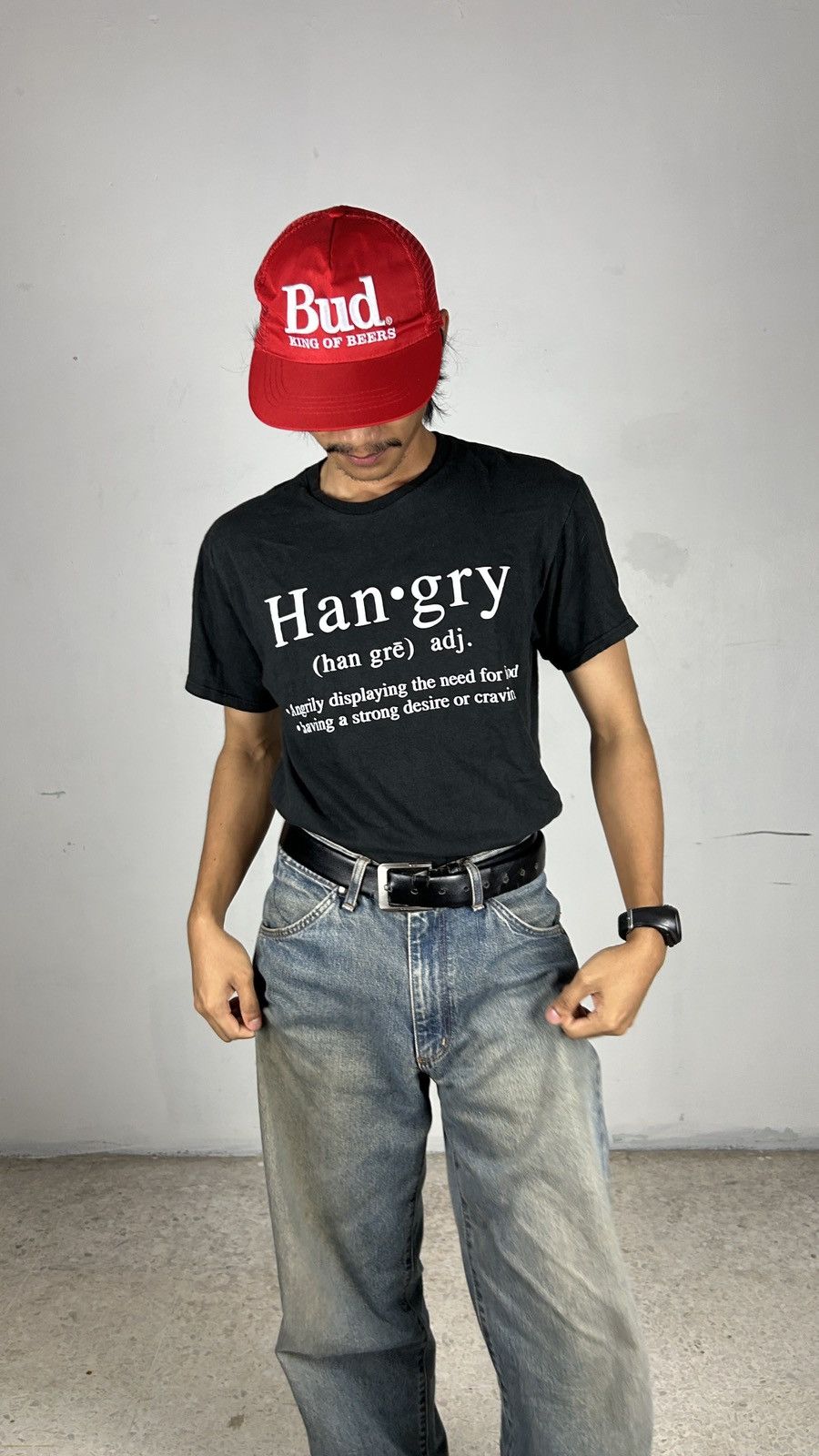 Vintage 1990s Hangry Size US M / EU 48-50 / 2 - 3 Thumbnail