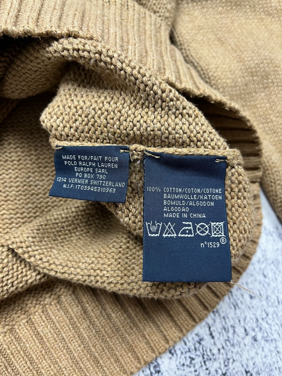 Polo Ralph Lauren Polo Ralph Lauren Vintage Sweater Knit Brown Old Money Y2k Size US XL / EU 56 / 4 - 9 Thumbnail