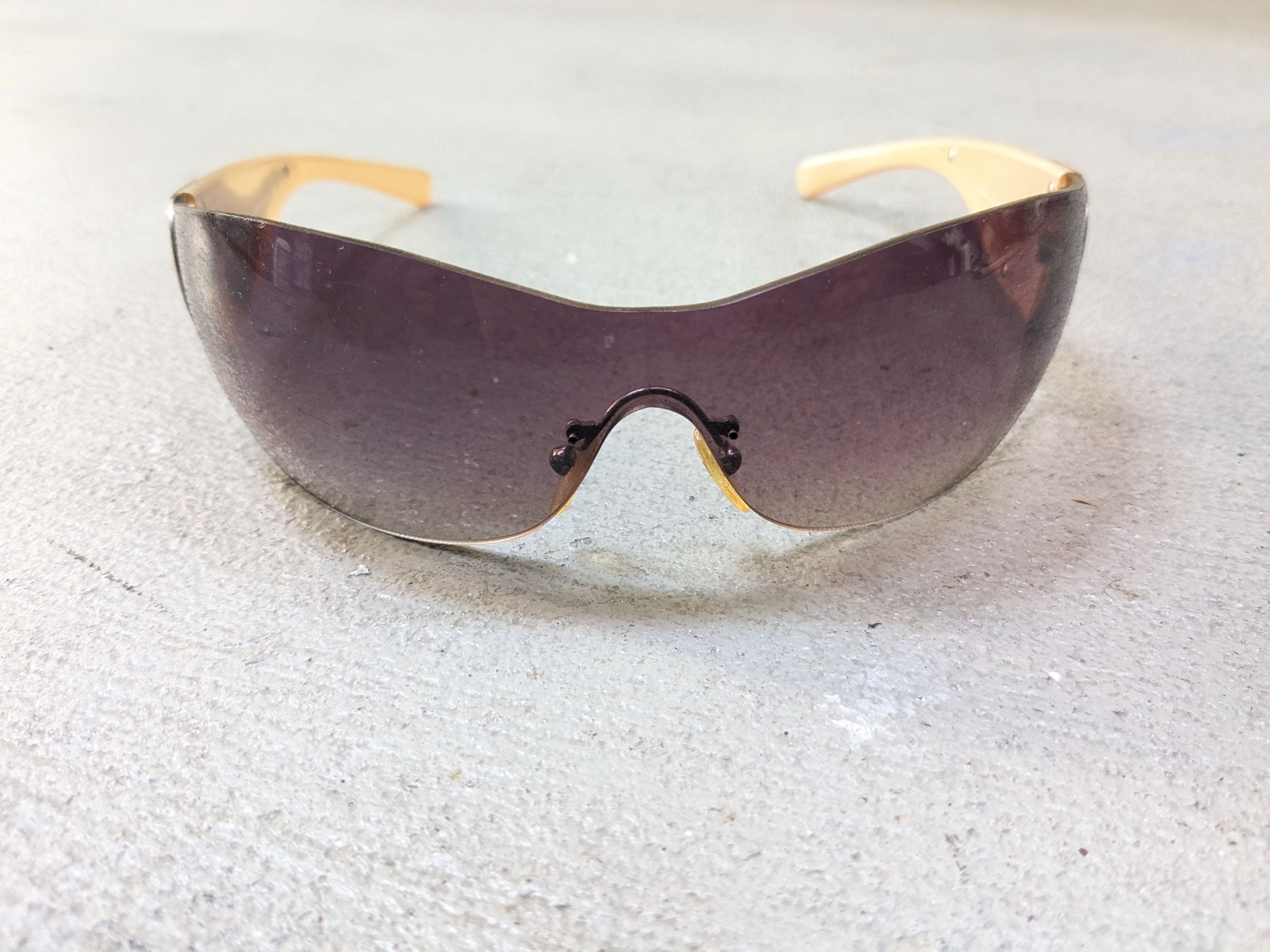 Prada Prada Sunglasses SPR58H Y2K Purple Gradient Flame Fire Size ONE SIZE - 2 Thumbnail