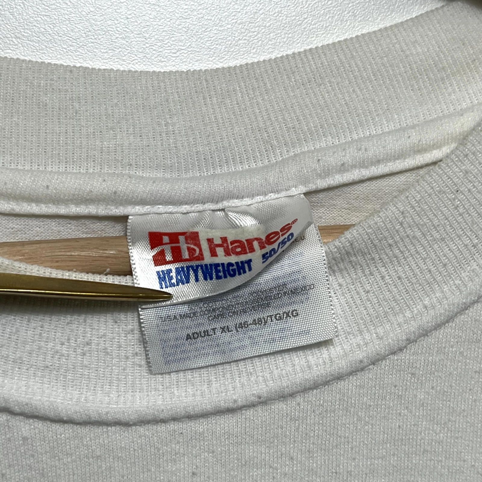 Hanes × Vintage Vintage 90s Don't Mess With Mexicans T-Shirt XL Mexican Flag Size US XL / EU 56 / 4 - 6 Thumbnail