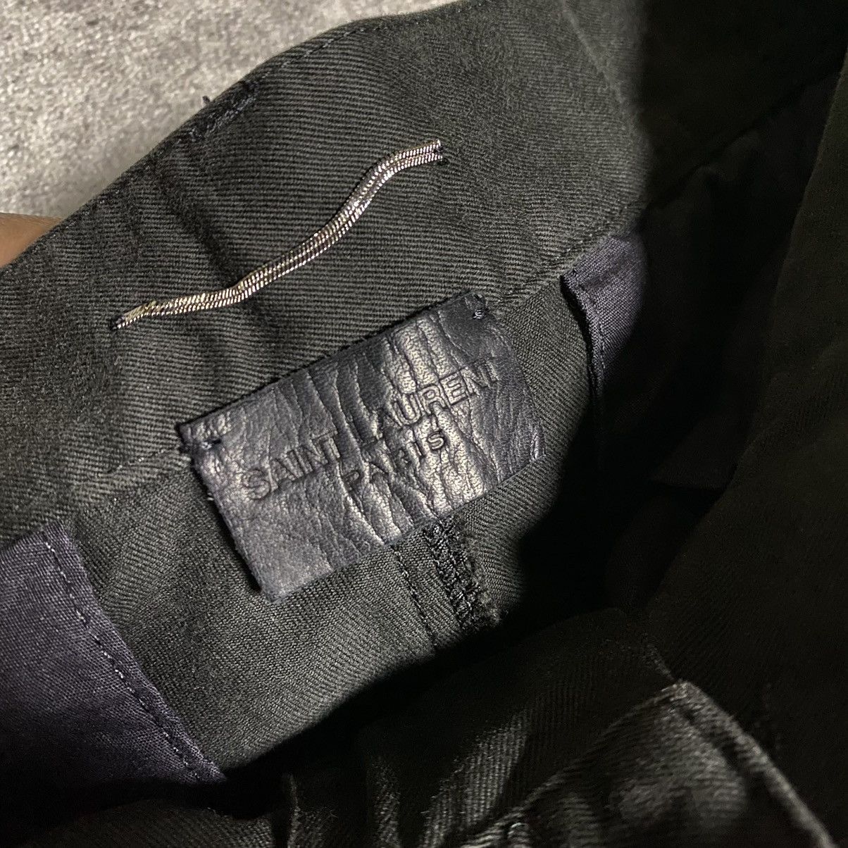 Saint Laurent Paris Saint Laurent Paris Vintage Studded Pants Size US 30 / EU 46 - 7 Thumbnail