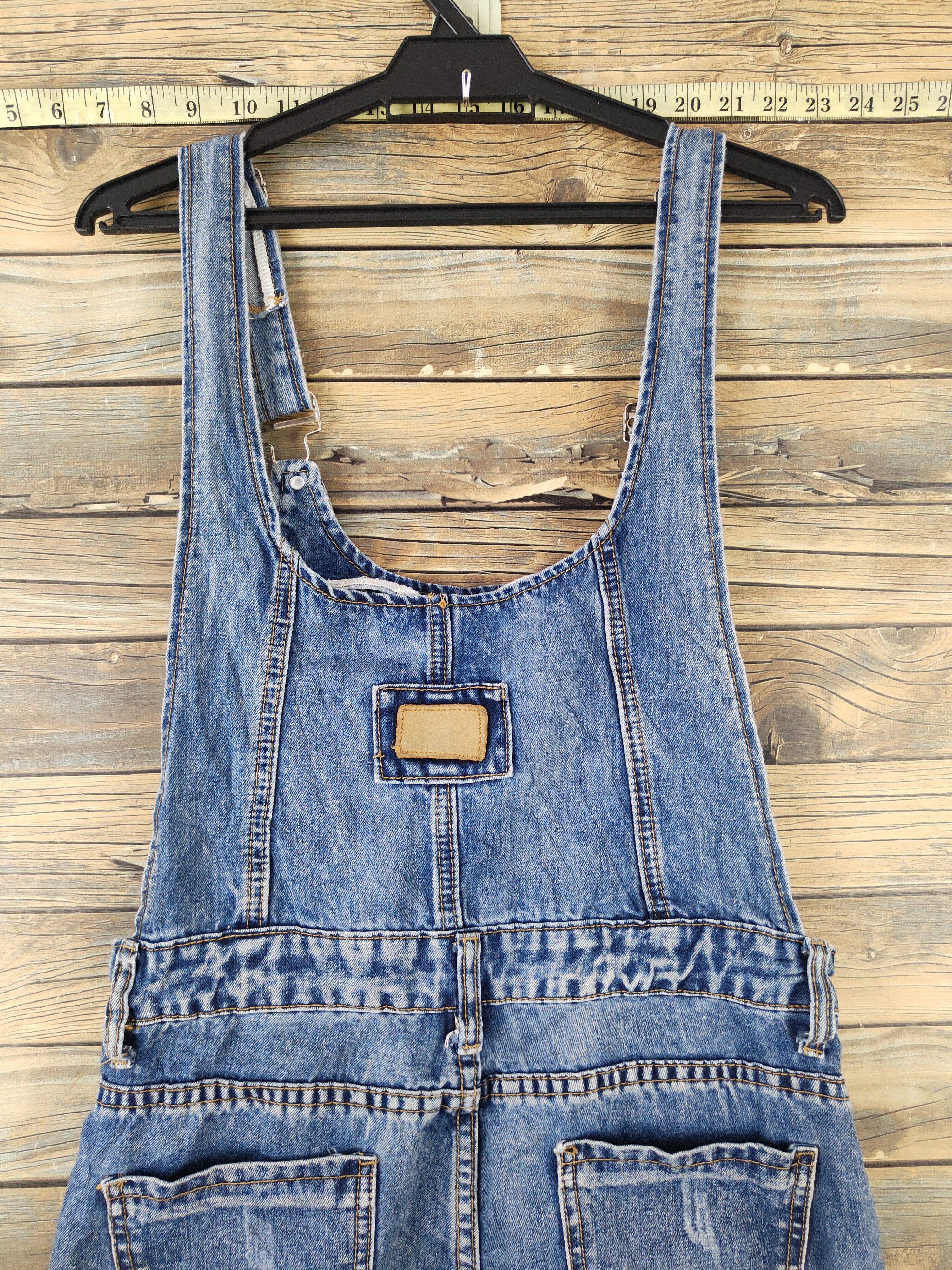 Japanese Brand × Vintage Vintage Japanese Brand Blue Denim Jumpsuits Size 31" - 11 Thumbnail
