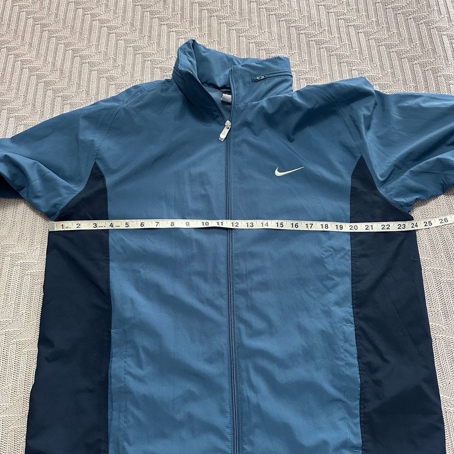 Nike Nike blue windbreaker jacket size L Size US L / EU 52-54 / 3 - 7 Thumbnail