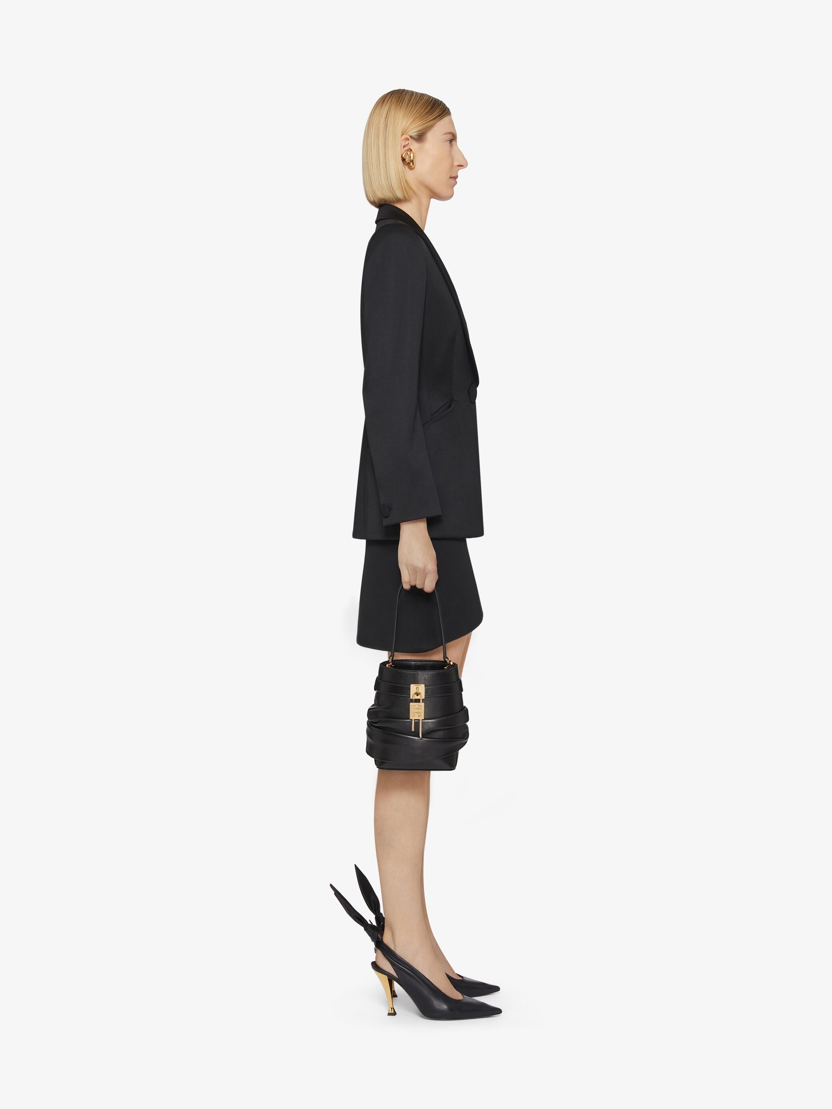 Givenchy o1w1db10825 Size: OS / Slouchy Shark Bucket Bag in Black Size ONE SIZE - 2 Thumbnail