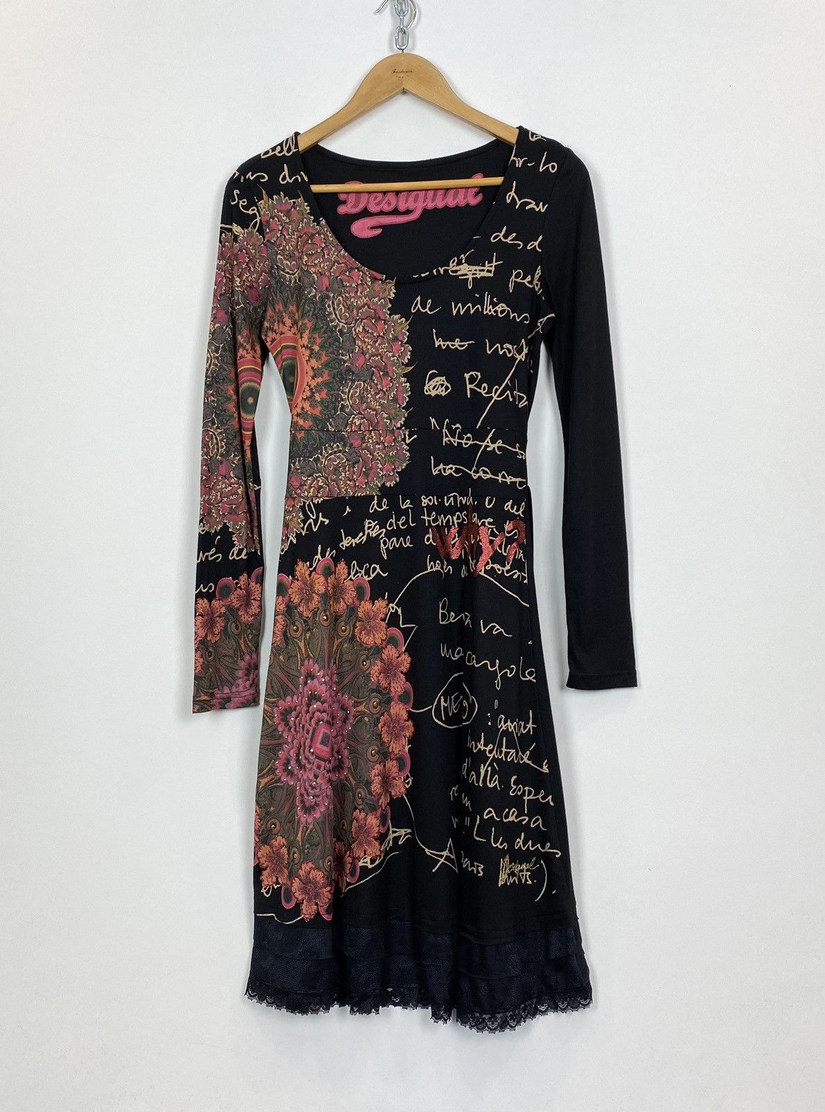 Desigual Desigual Floral Graphic Print Dress Women’s Size Small Top Size S / US 4 / IT 40 - 1 Thumbnail
