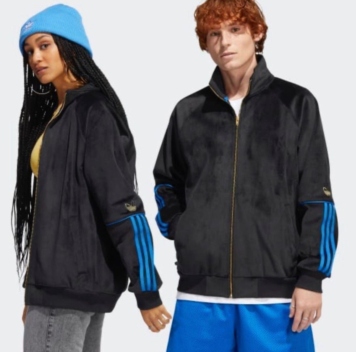 Adidas Tyshawn Jones Velour Track Jacket