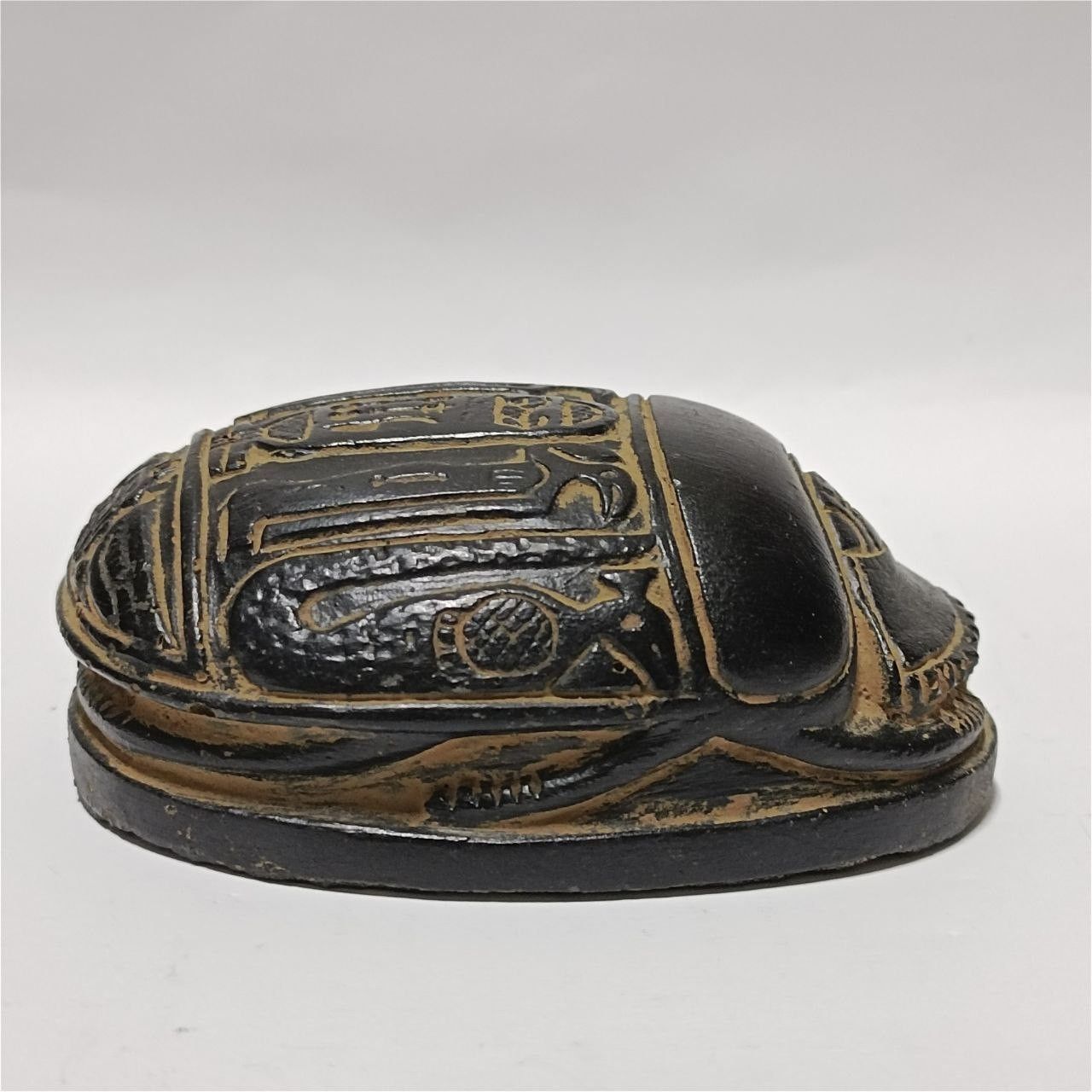 Other Ancient-style Egyptian scarab with engraved hieroglyphs Size ONE SIZE - 3 Thumbnail