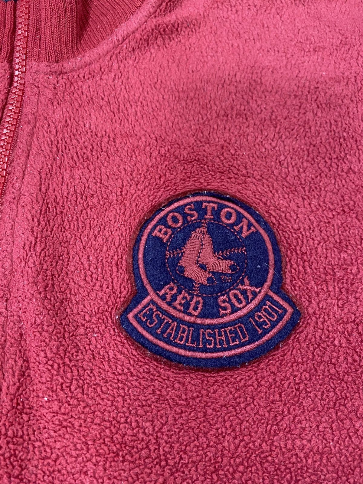 MLB Uniqlo X MLB Boston Red Sox Half Zipper Fleece Size US M / EU 48-50 / 2 - 8 Thumbnail