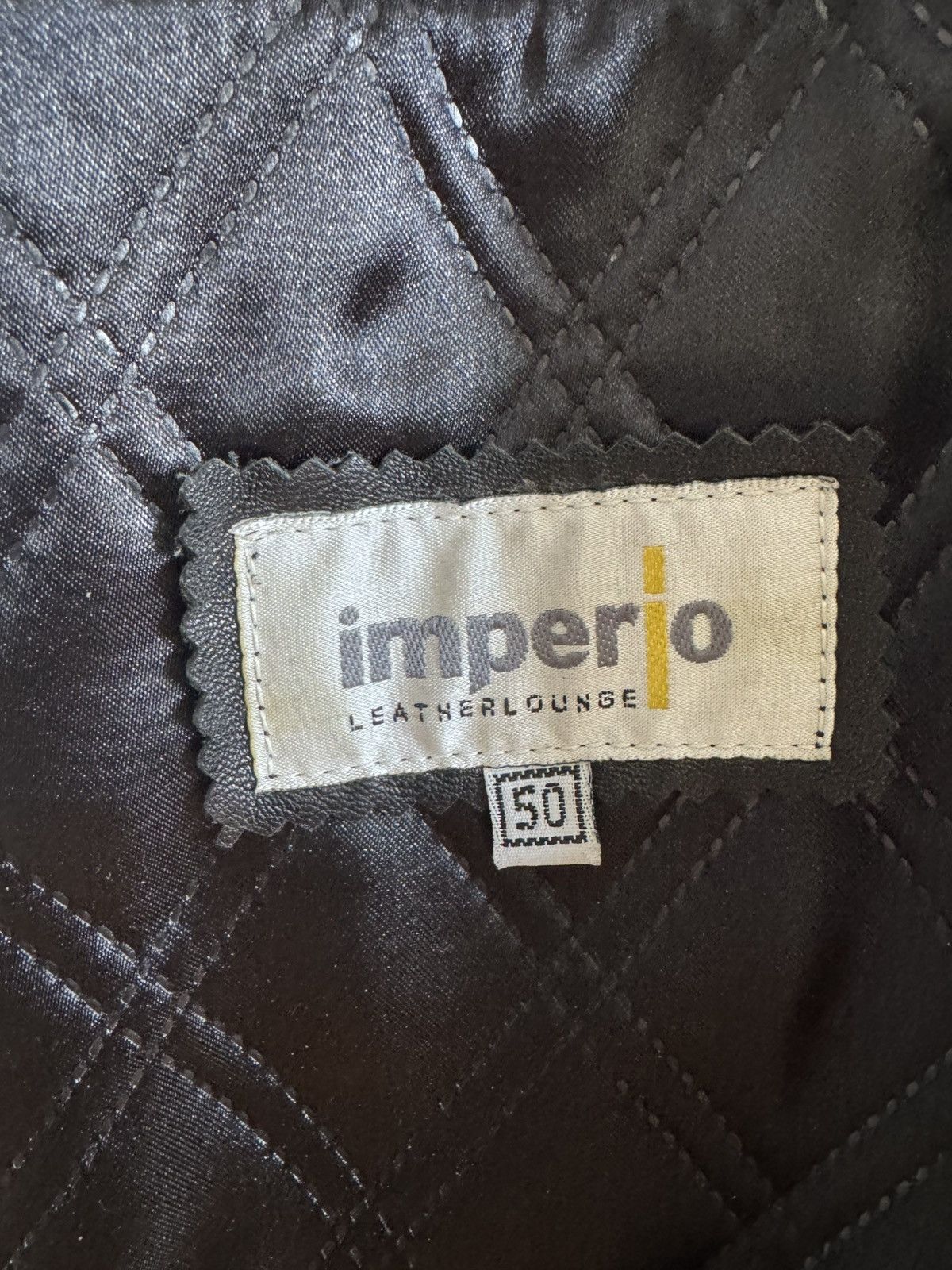Other IMPERIO Men’s Black Leather/Shearling Jacket 50/L EUC Size US L / EU 52-54 / 3 - 8 Thumbnail