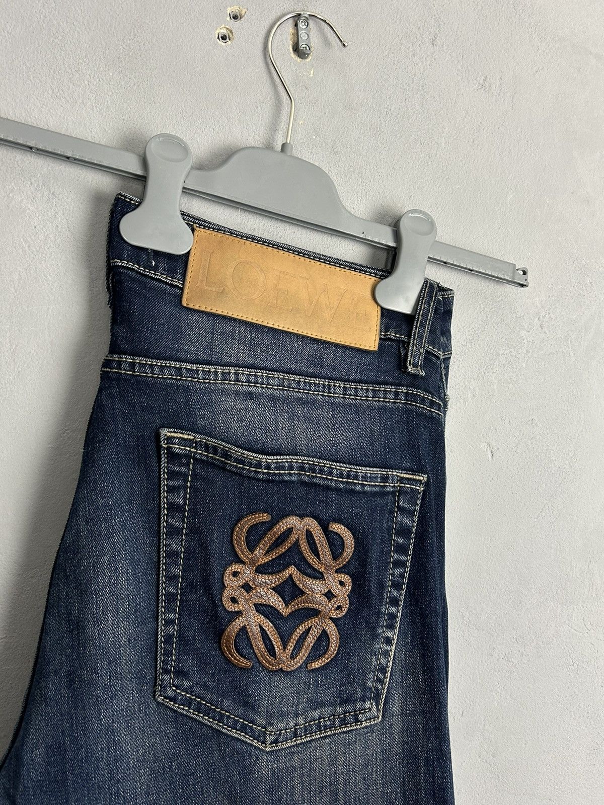 Loewe LOEWE Anagram Denim Jeans Made in Italy W34 Luxury Designer Size US 34 / EU 50 - 7 Thumbnail