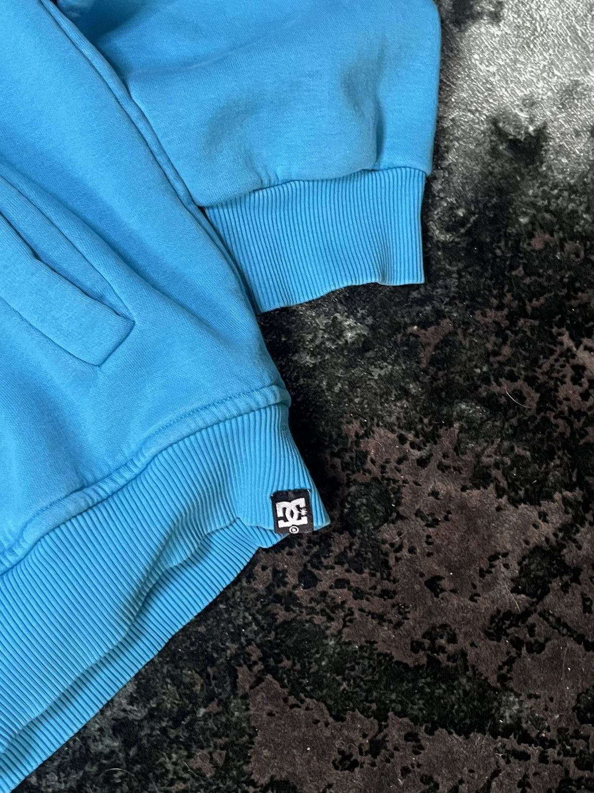 DC DC Shoes Vintage Zip Hoodie – Blue – Size M Size US L / EU 52-54 / 3 - 3 Thumbnail