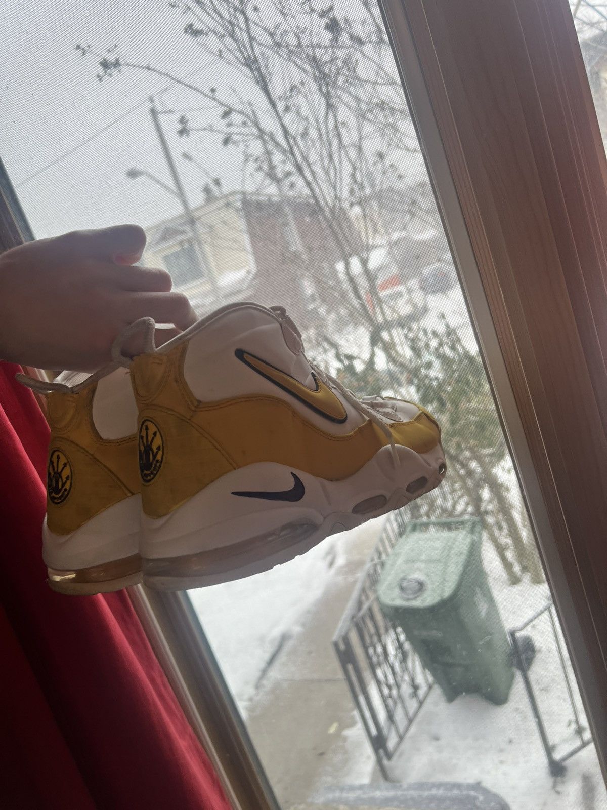 Nike Nike Air Max Uptempo 95 Yellow Size US 10.5 / EU 43-44 - 6 Thumbnail
