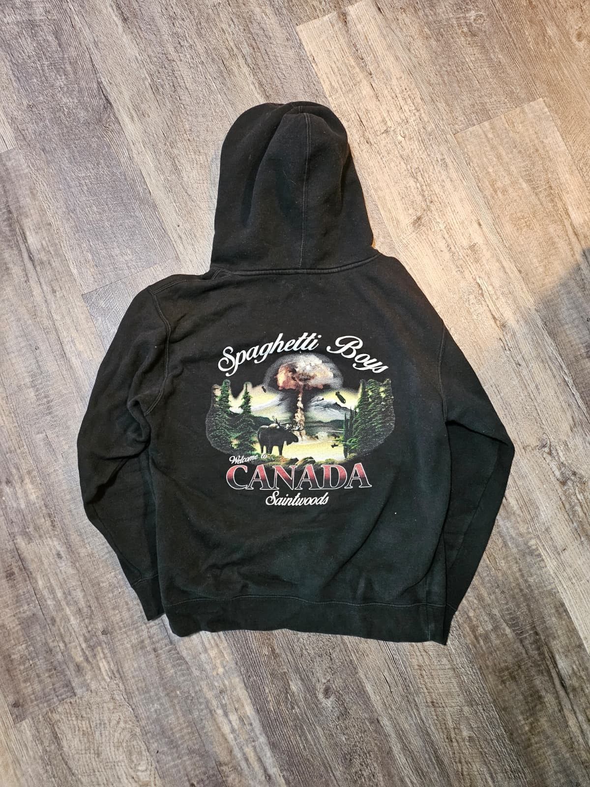 Spaghetti Boys Saintwoods x Spaghetti Boys Collab Hoodie Size US M / EU 48-50 / 2 - 2 Thumbnail