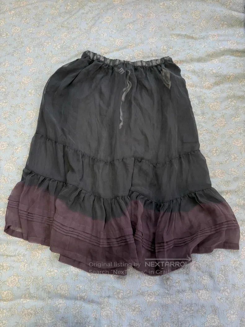 Comme des Garcons Comme Des Garcons size S Gray and purple color-blocked mes Size 23" - 1 Thumbnail