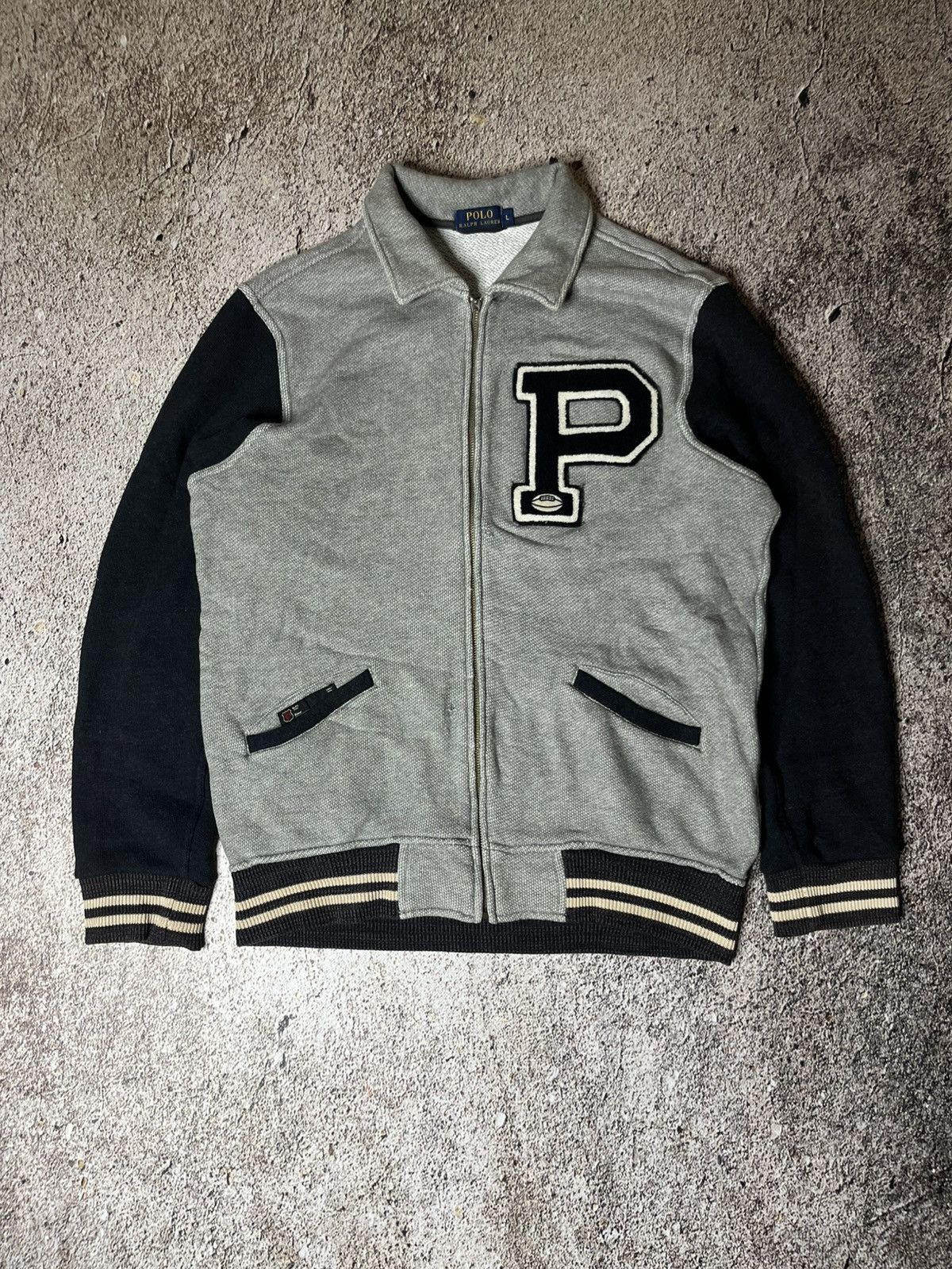 Polo Ralph Lauren Sweatshirt bomber Polo Raplh Lauren Size US L / EU 52-54 / 3 - 4 Thumbnail