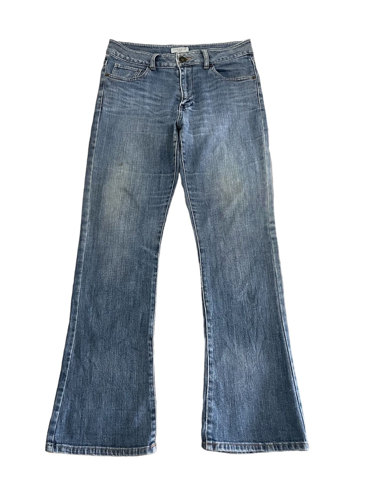 Japanese Brand Vintage Japanese Denim Streetwear Blue Wash Bootcut Jeans Size US 30 / EU 46 - 1 Thumbnail